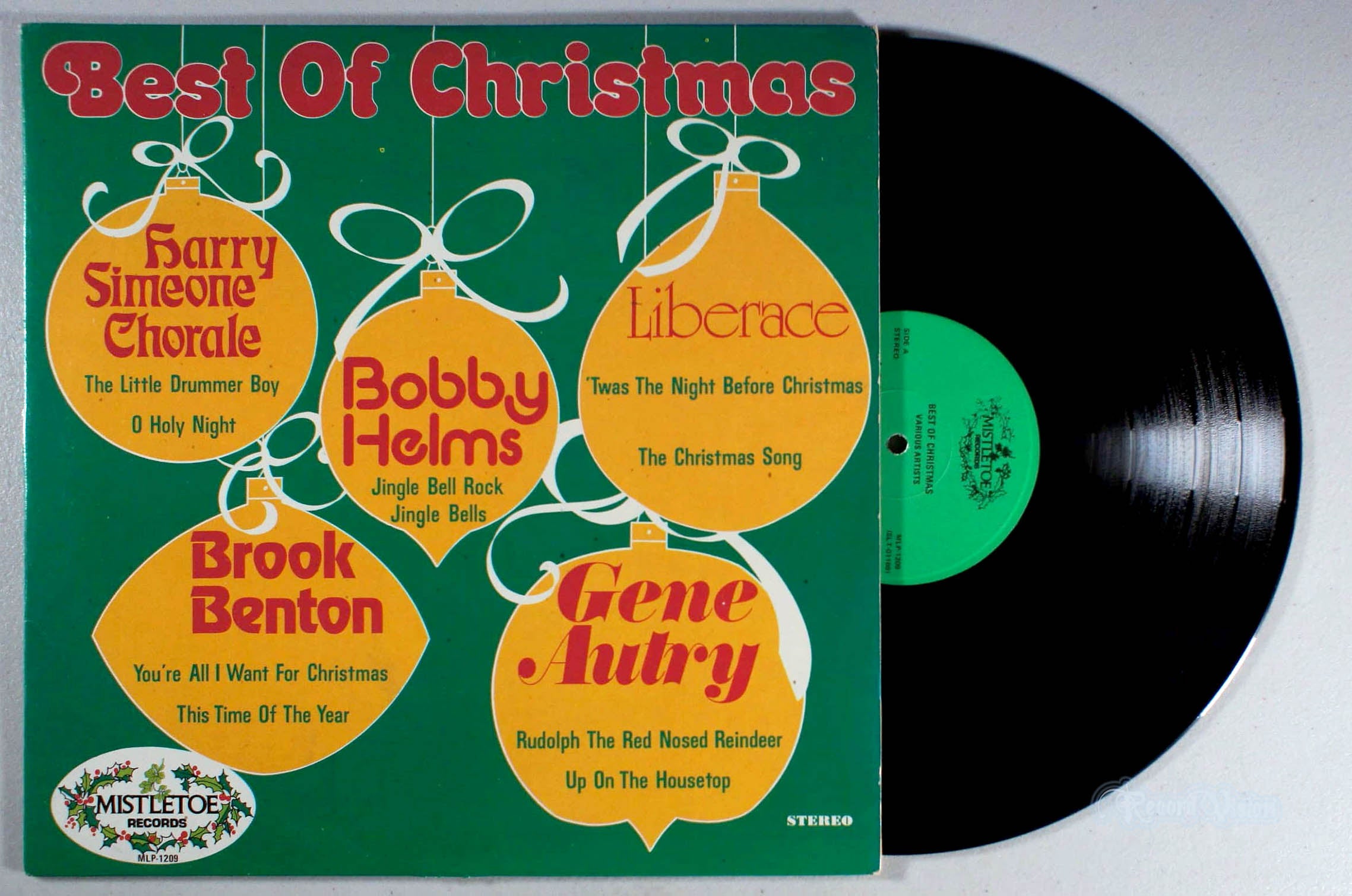 Best of Christmas (front cover) Vinyl