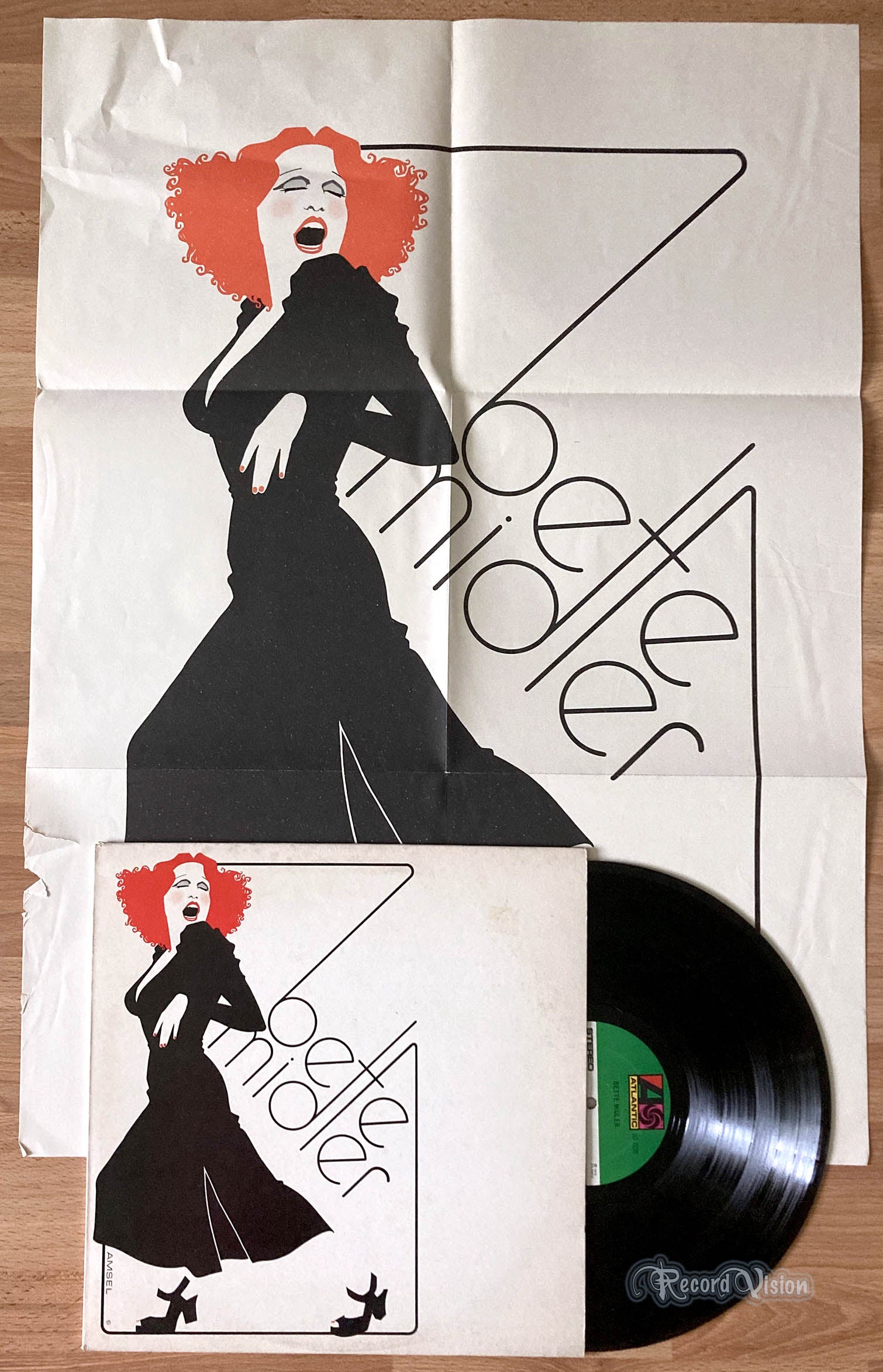 Bette Midler - Bette Midler (front cover) Vinyl
