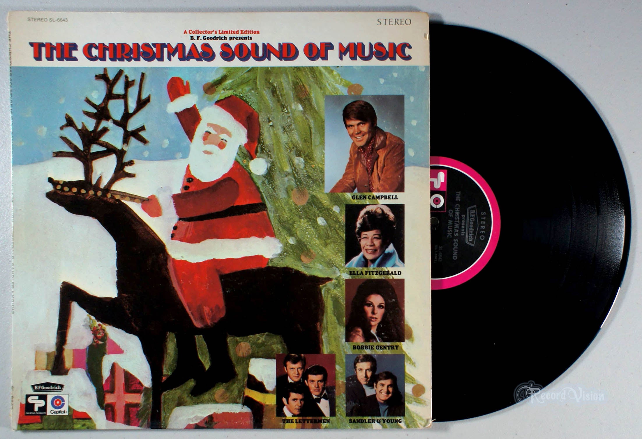 B.F. Goodrich - The Christmas Sound of Music (front cover) Vinyl