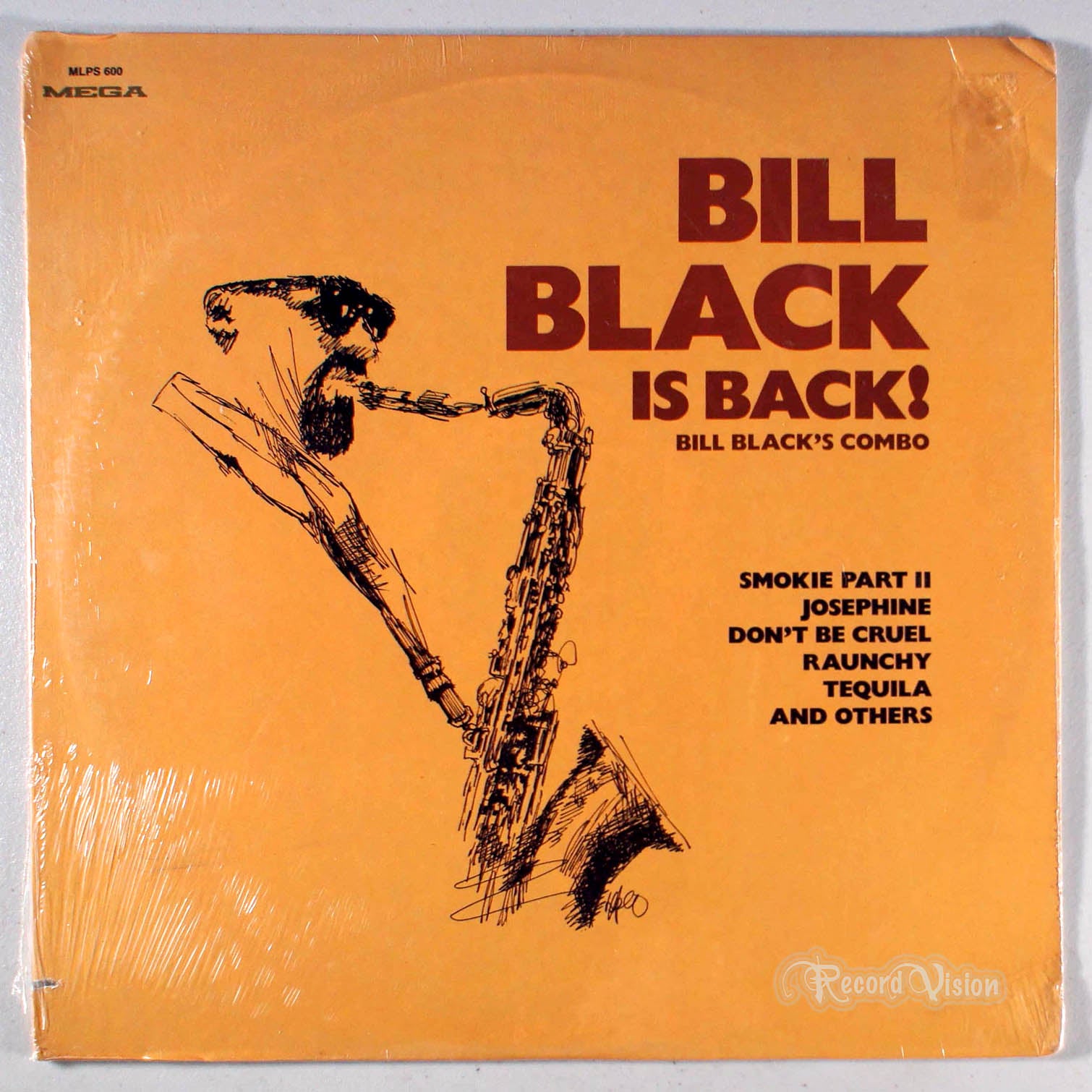 Bill Black - Is Back! (front cover) Vinyl