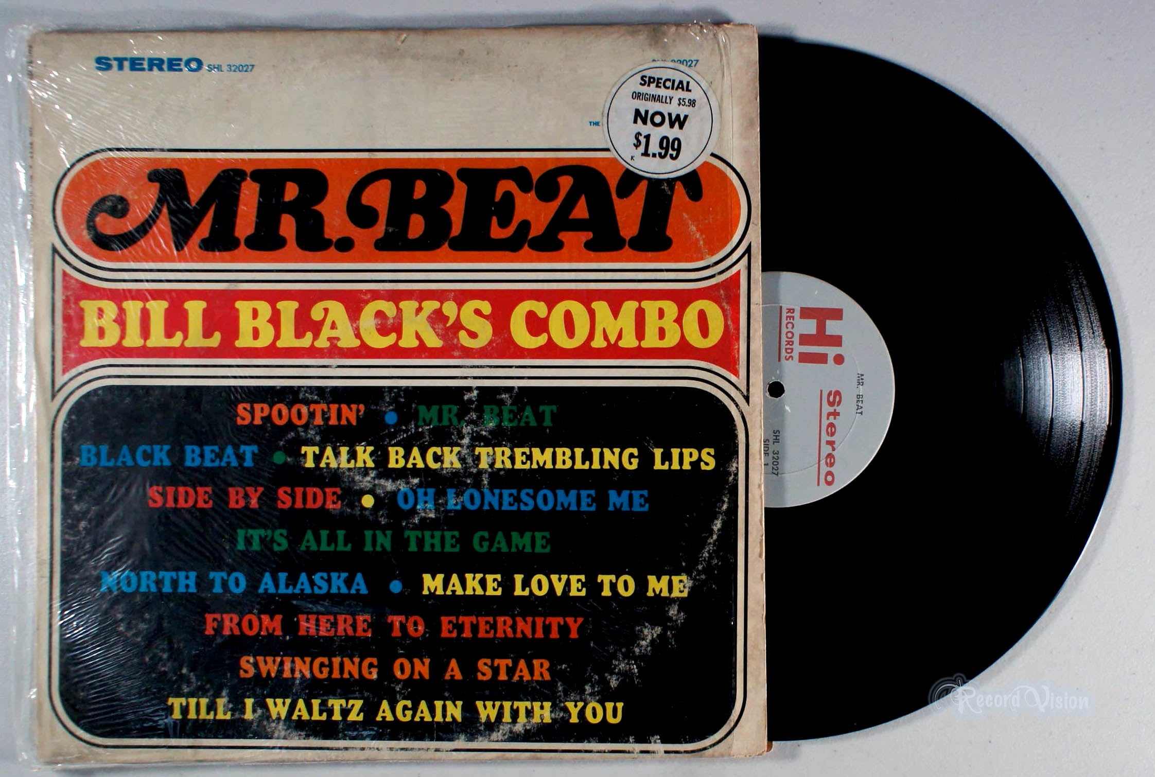 Bill Black Combo - Mr. Beat (front cover) Vinyl