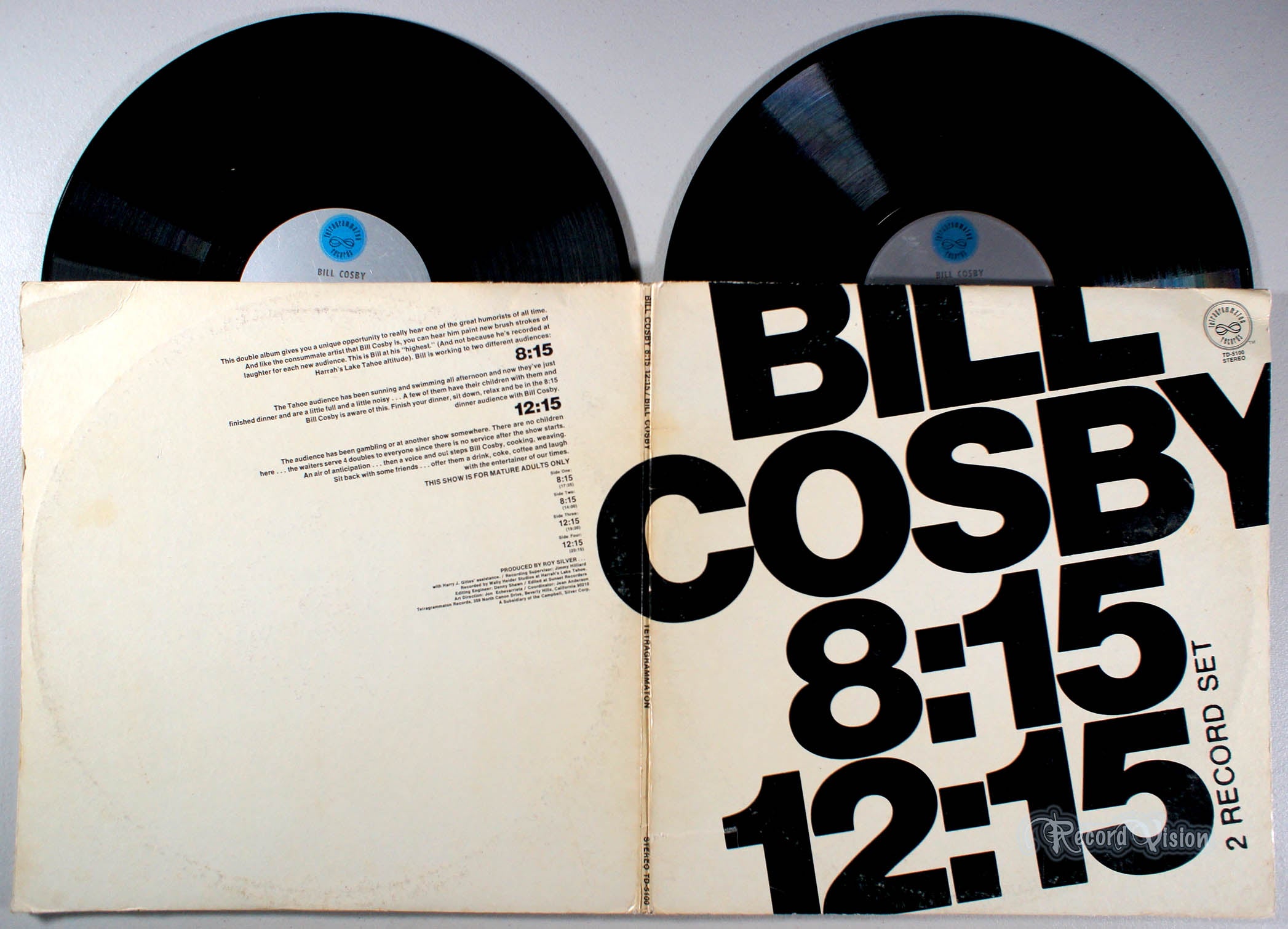 Bill Cosby - 8:15 12:15 (front cover) Vinyl
