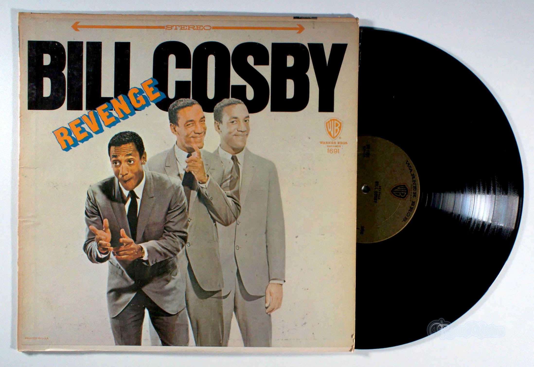 Bill Cosby - Revenge (front cover) Vinyl