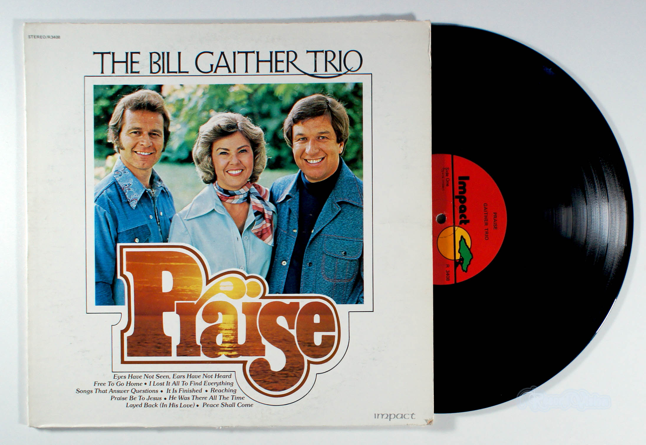 Bill Gaither Trio - Praise (front cover) Vinyl
