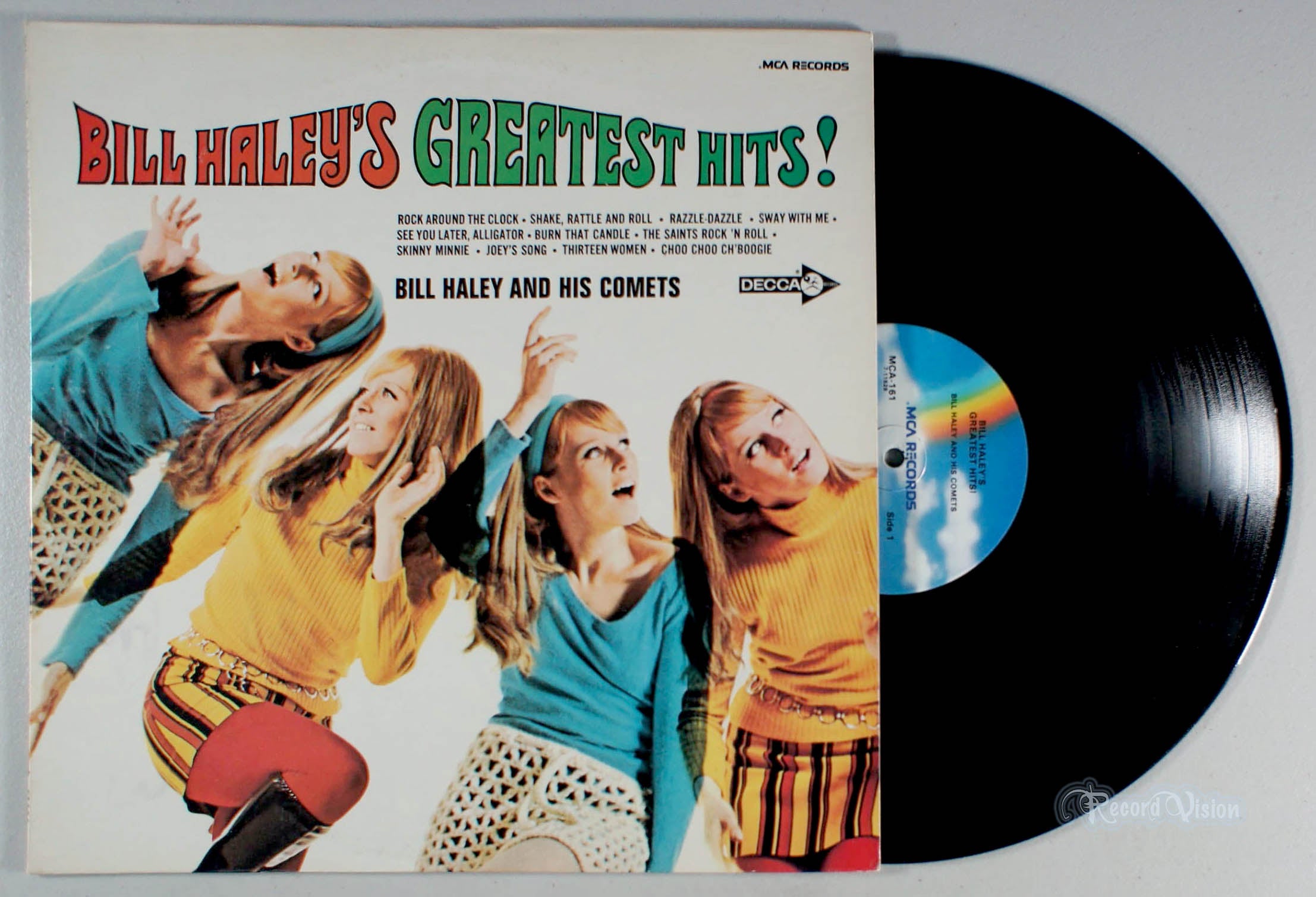 Bill Haley and His Comets - Greatest Hits (front cover) Vinyl