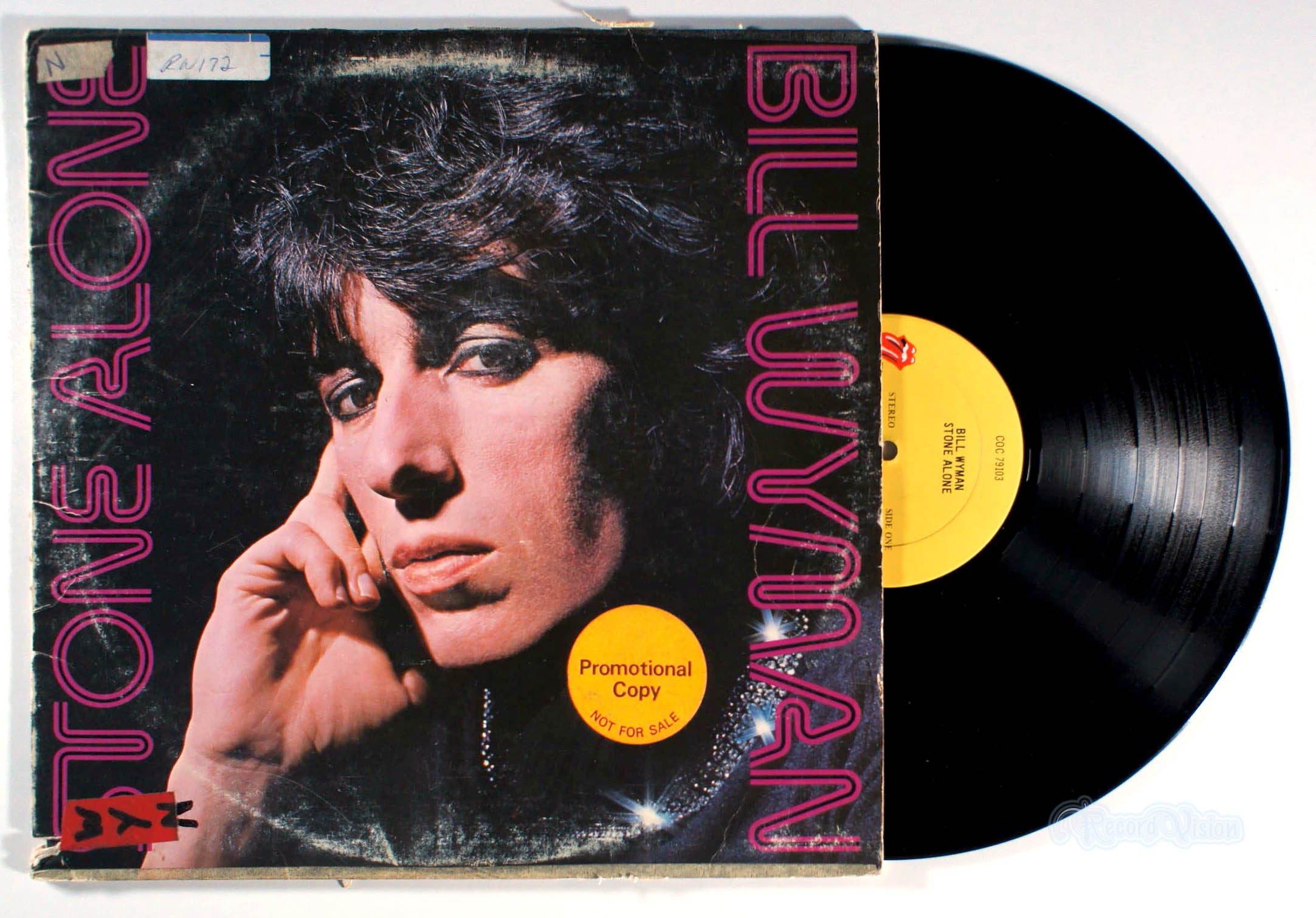 Bill Wyman - Stone Alone (front cover) Vinyl