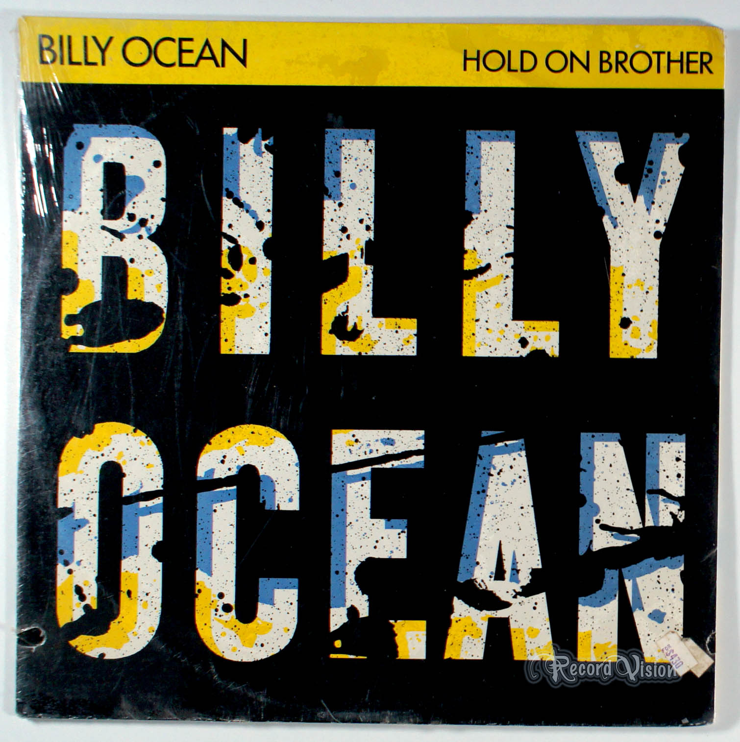 Billy Ocean - Hold On Brother (12" Single) (front cover) Vinyl