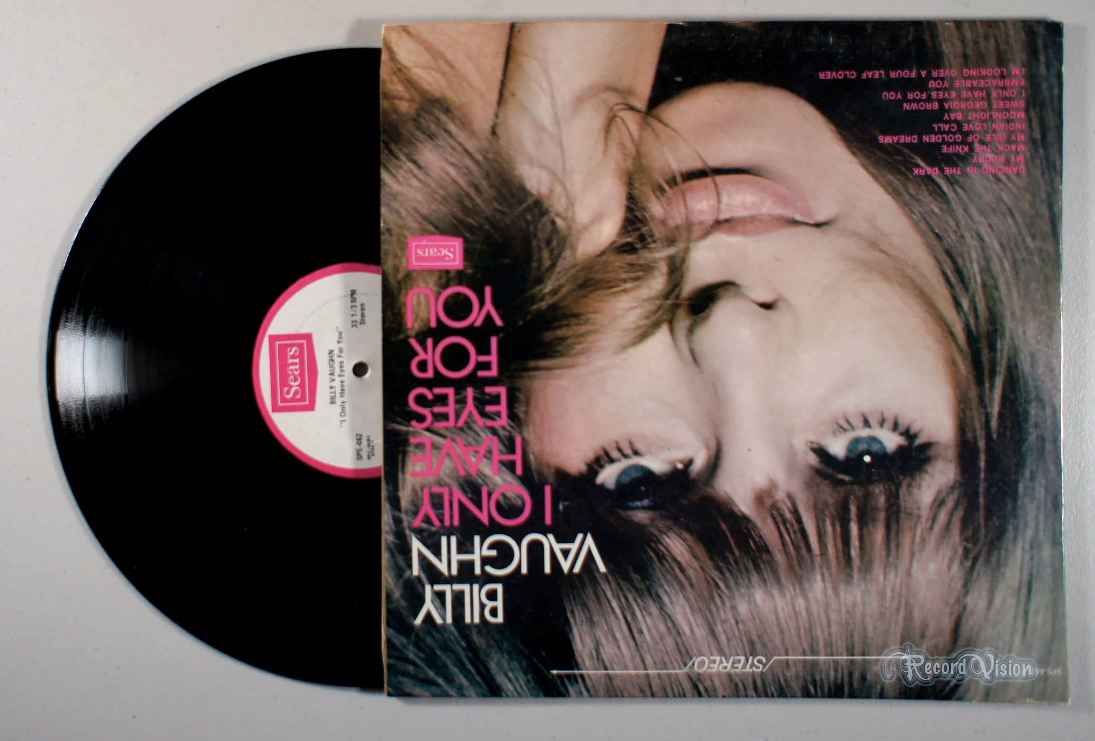Billy Vaughn - I Only Have Eyes for You (front cover) Vinyl