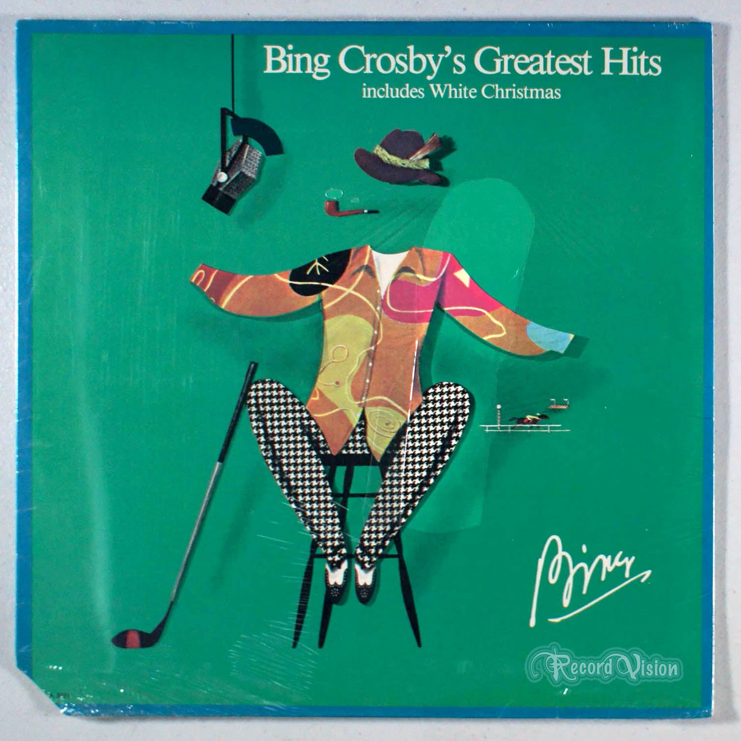 Bing Crosby - Greatest Hits (front cover) Vinyl