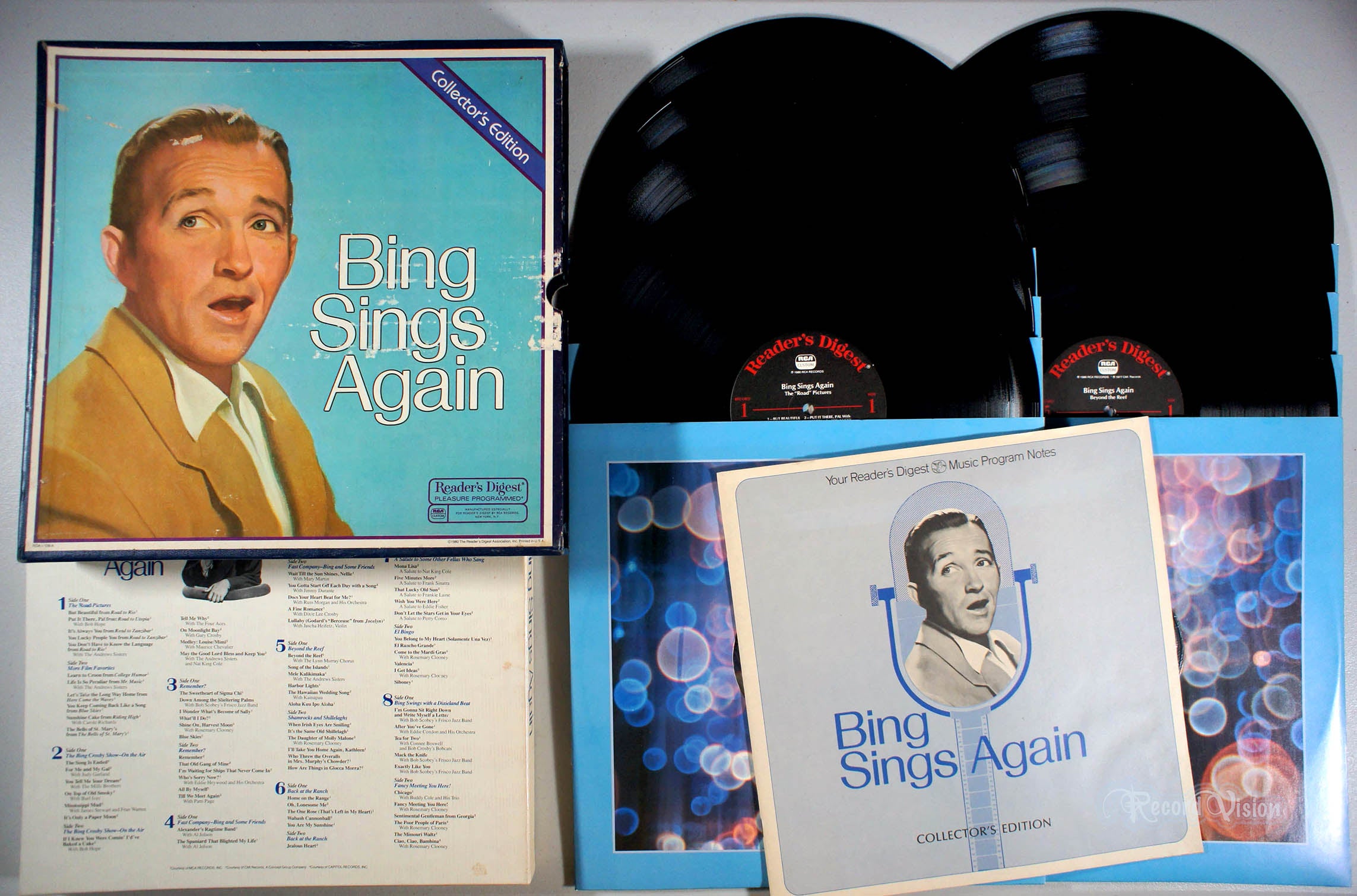 Bing Crosby - Sings Again (front cover) Vinyl