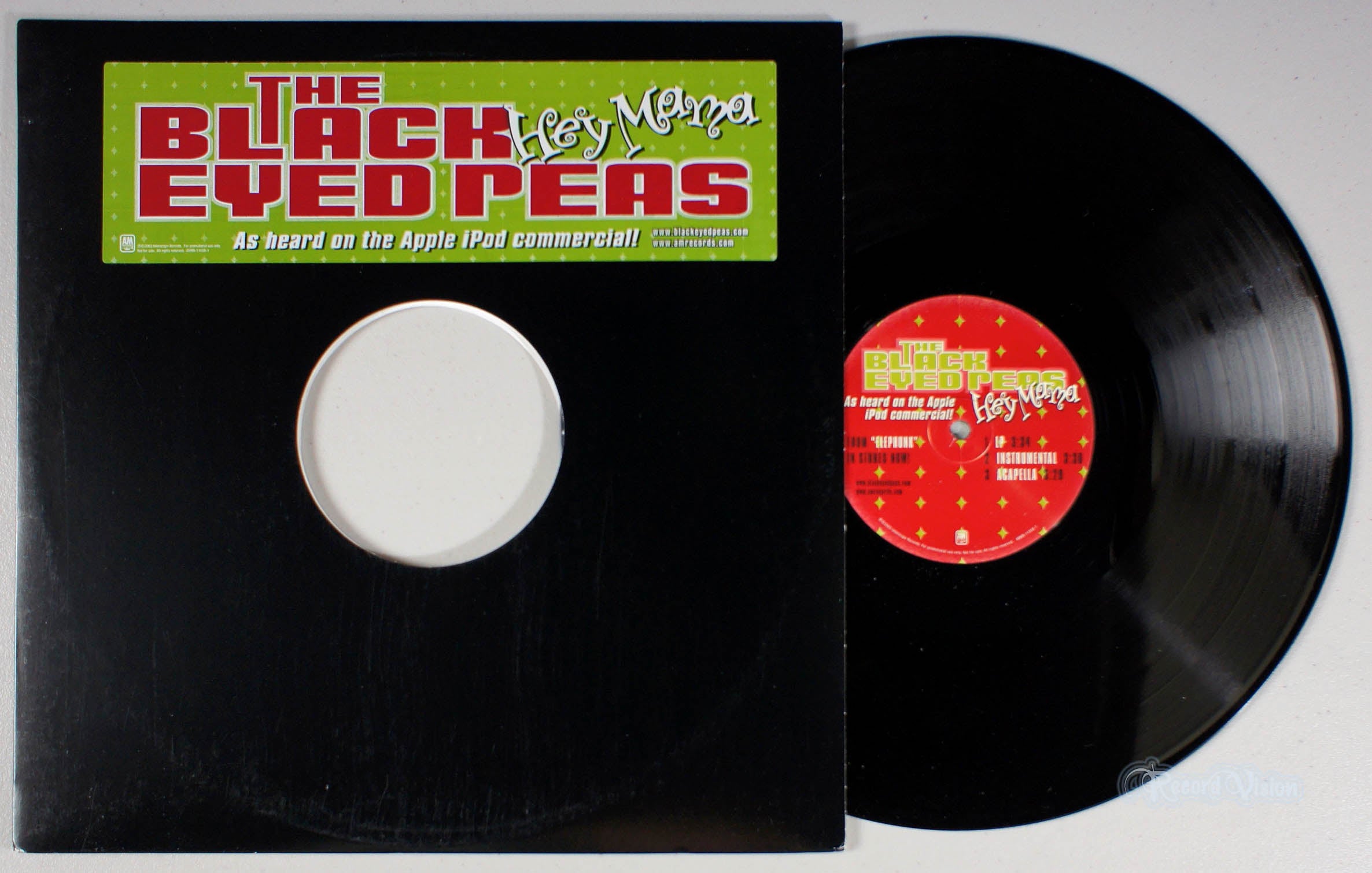 Black Eyed Peas - Hey Mama (front cover) Vinyl