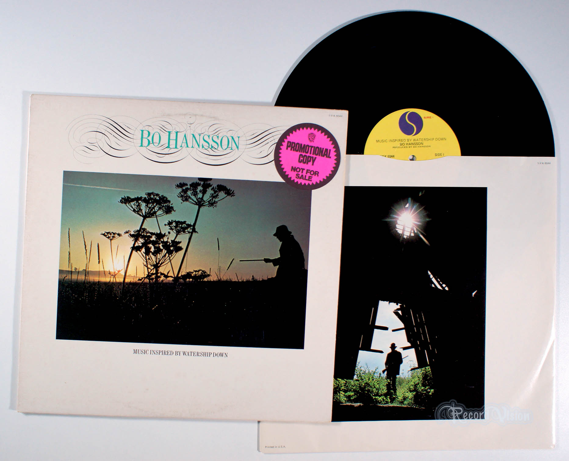 Bo Hansson - Music Inspired By Watership Down (front cover) Vinyl