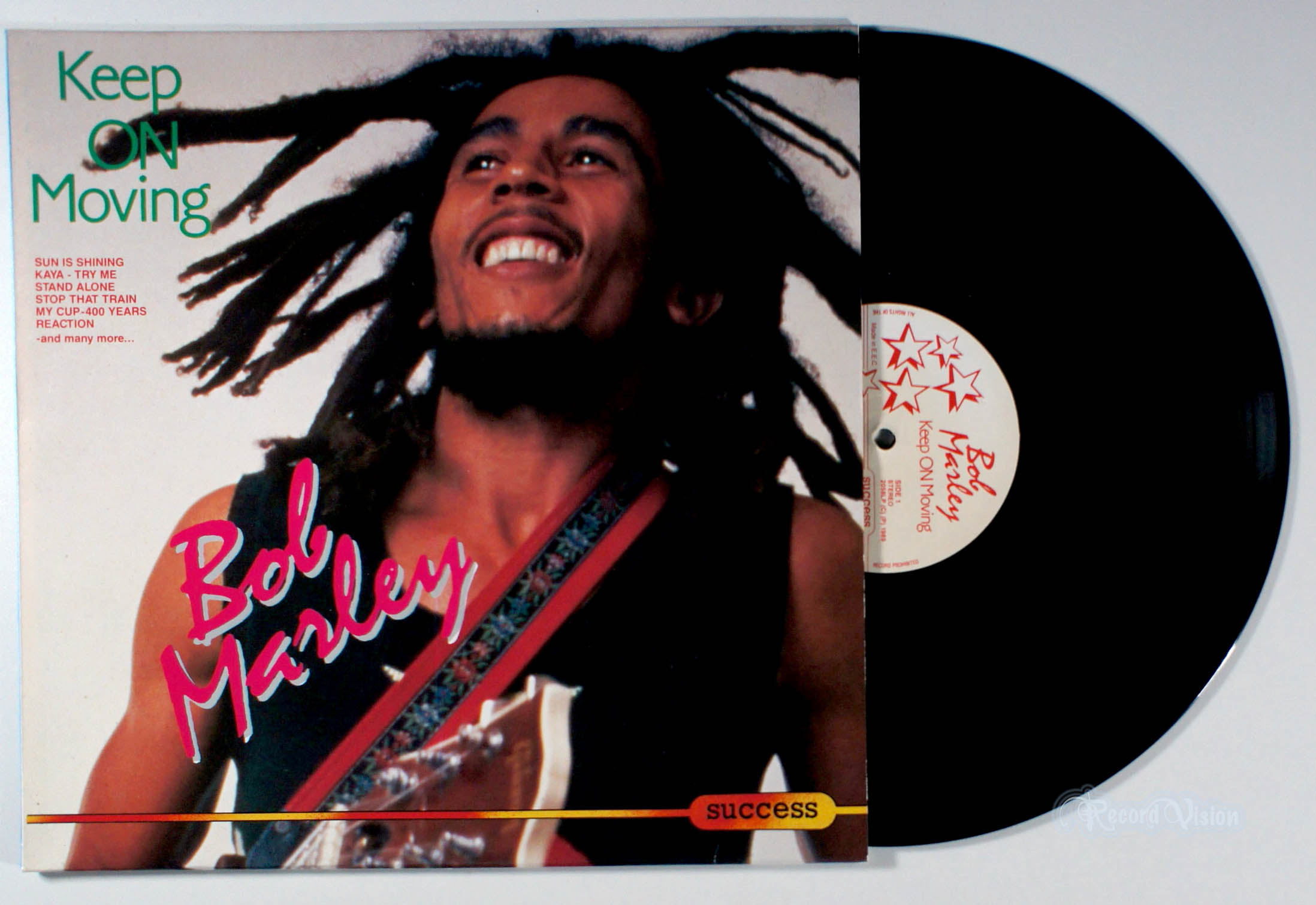 Bob Marley - Keep On Moving (front cover) Vinyl
