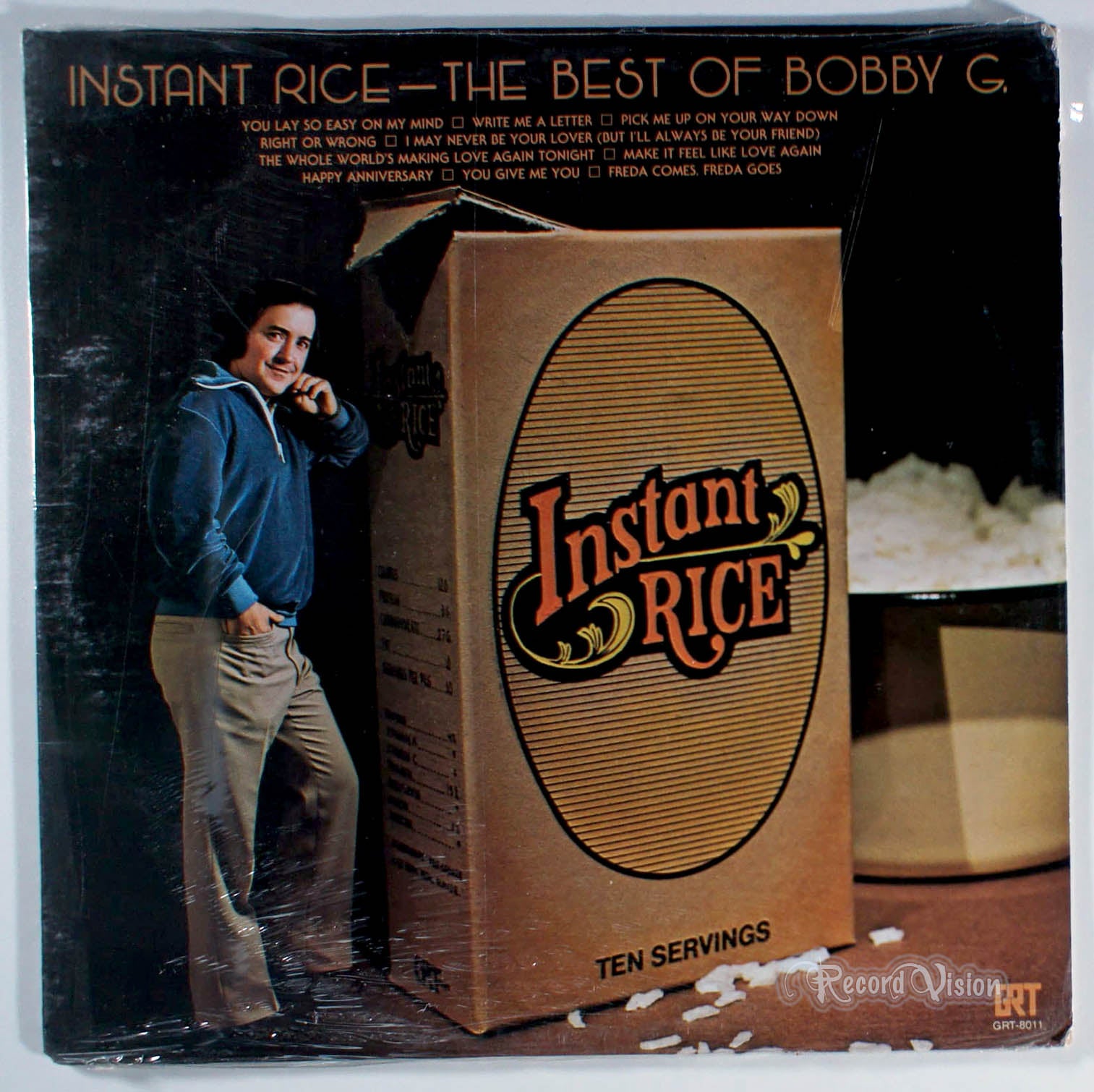 Bobby G. Rice - The Best of: Instant Rice (front cover) Vinyl