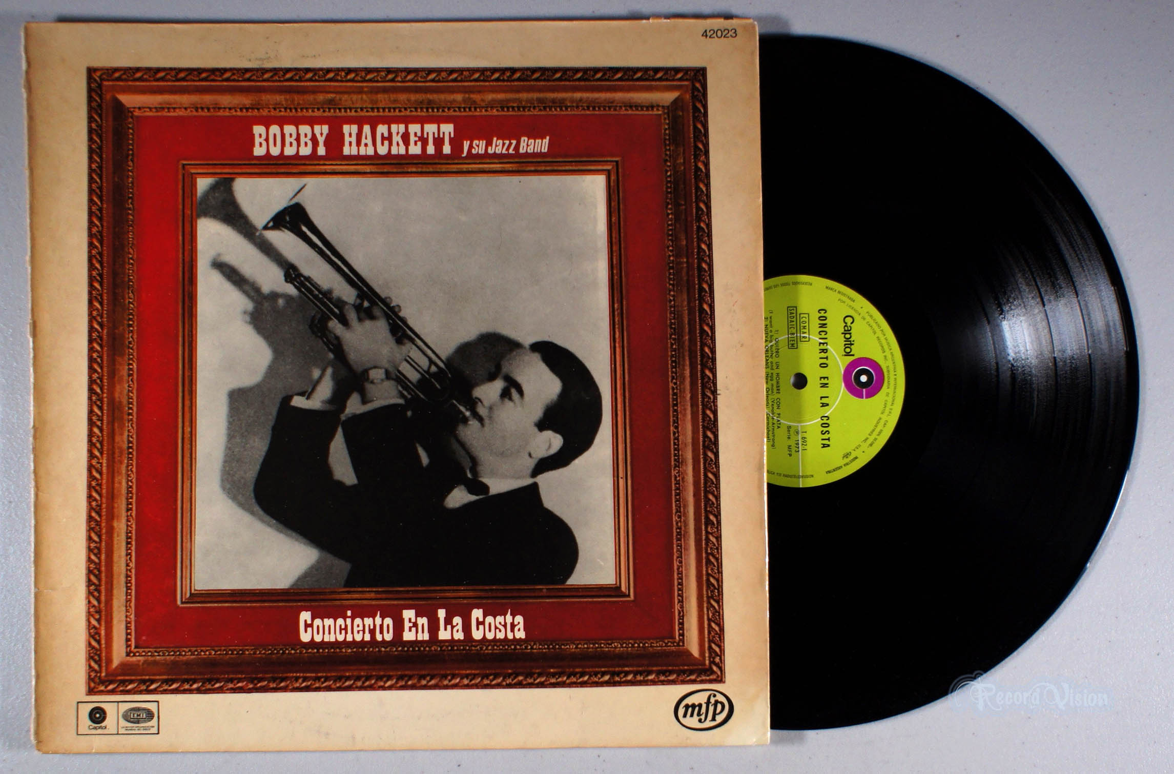 Bobby Hackett - Concierto En LA Costa (front cover) Vinyl