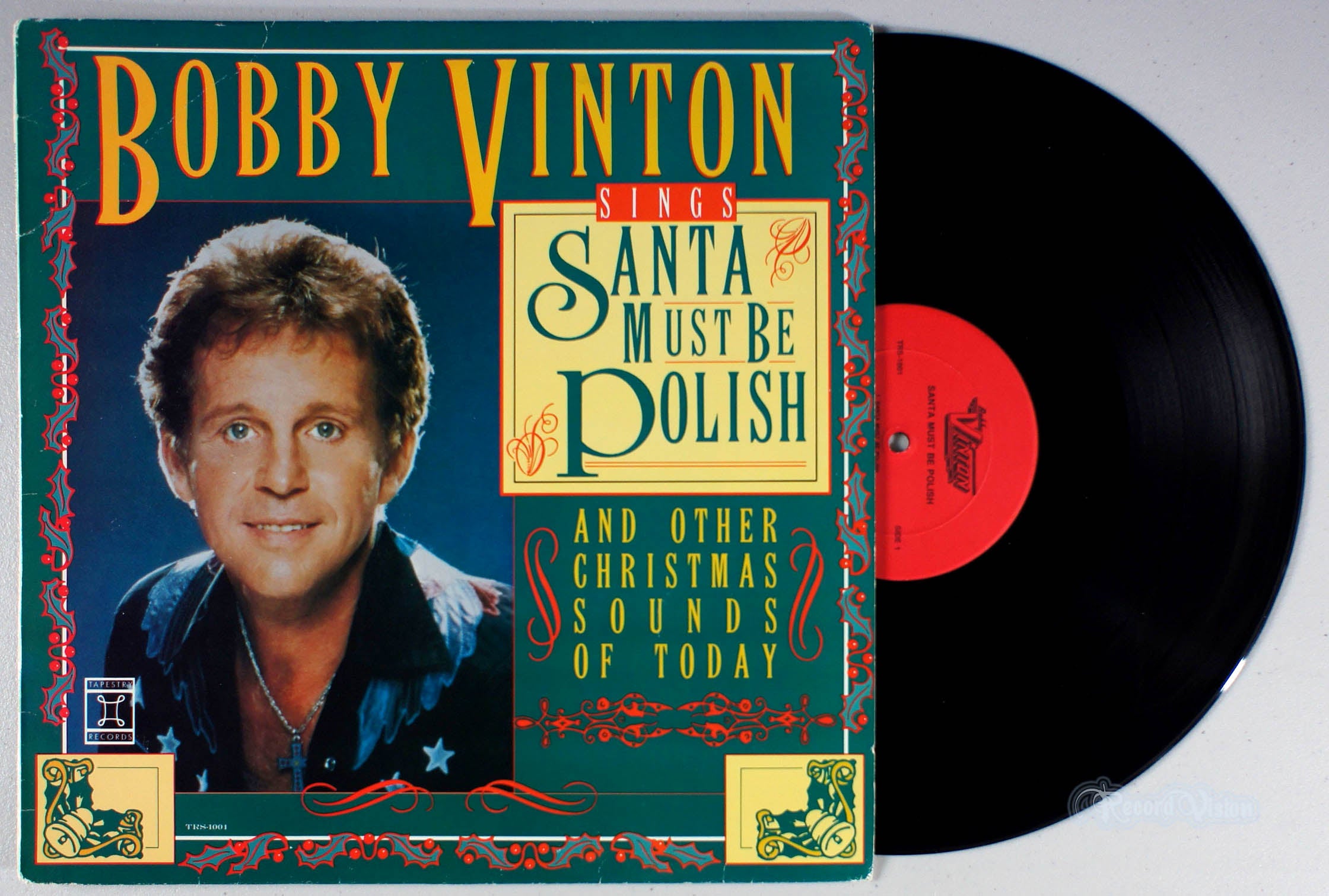 Bobby Vinton - Sings Santa Must Be Polish (front cover) Vinyl