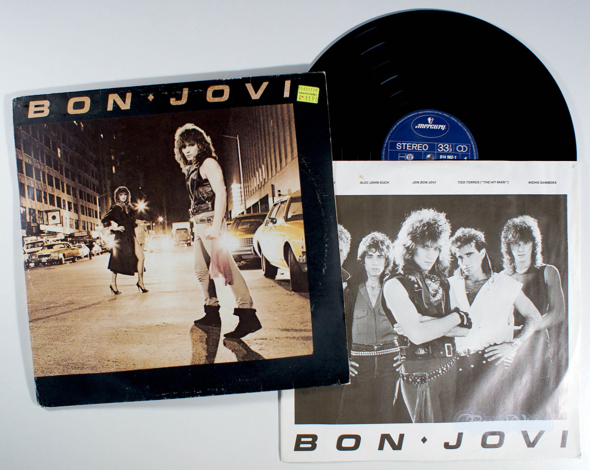 Bon Jovi - Bon Jovi (front cover) Vinyl