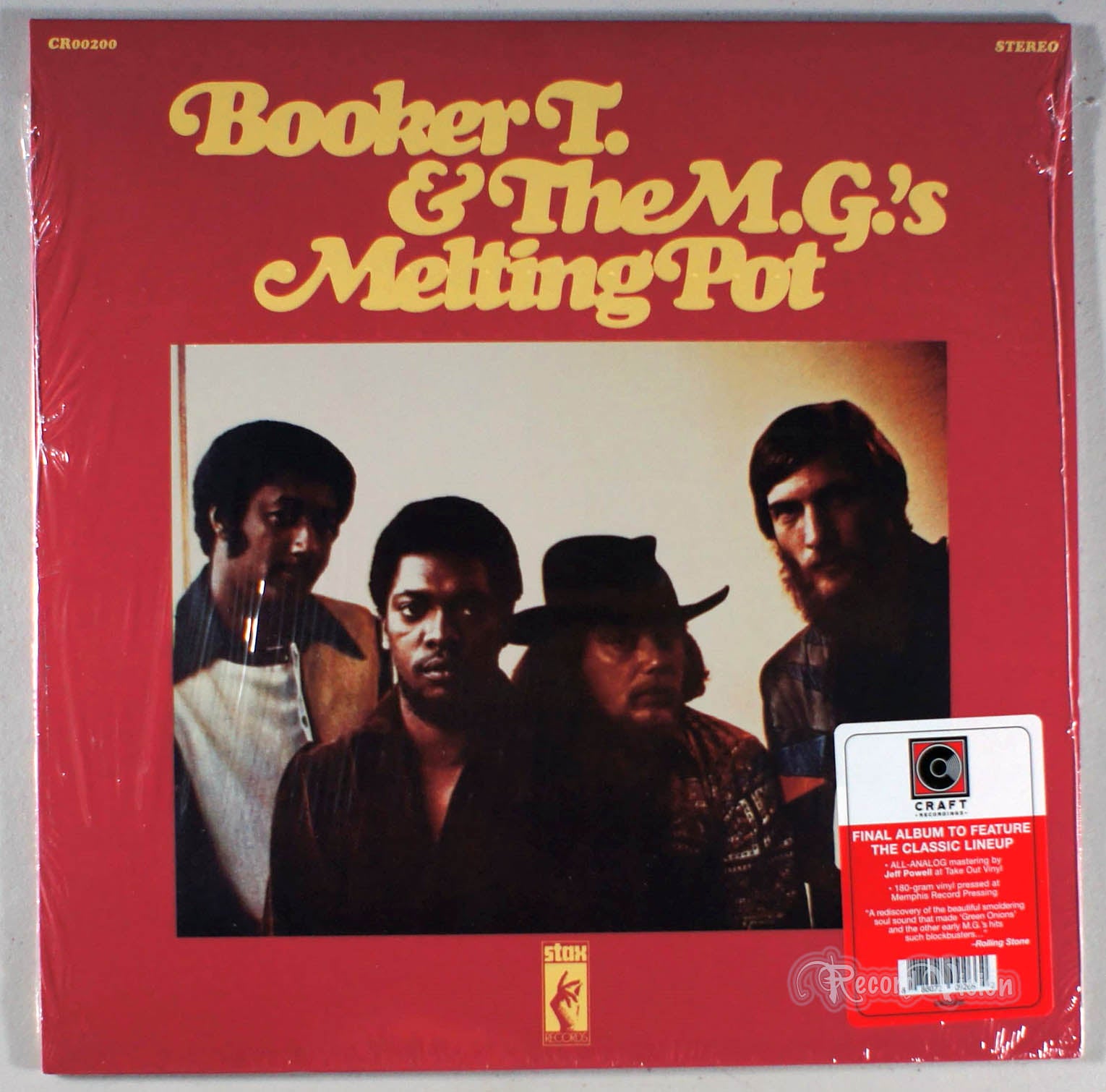 Booker T. and the M.G.'s - Melting Pot (front cover) Vinyl