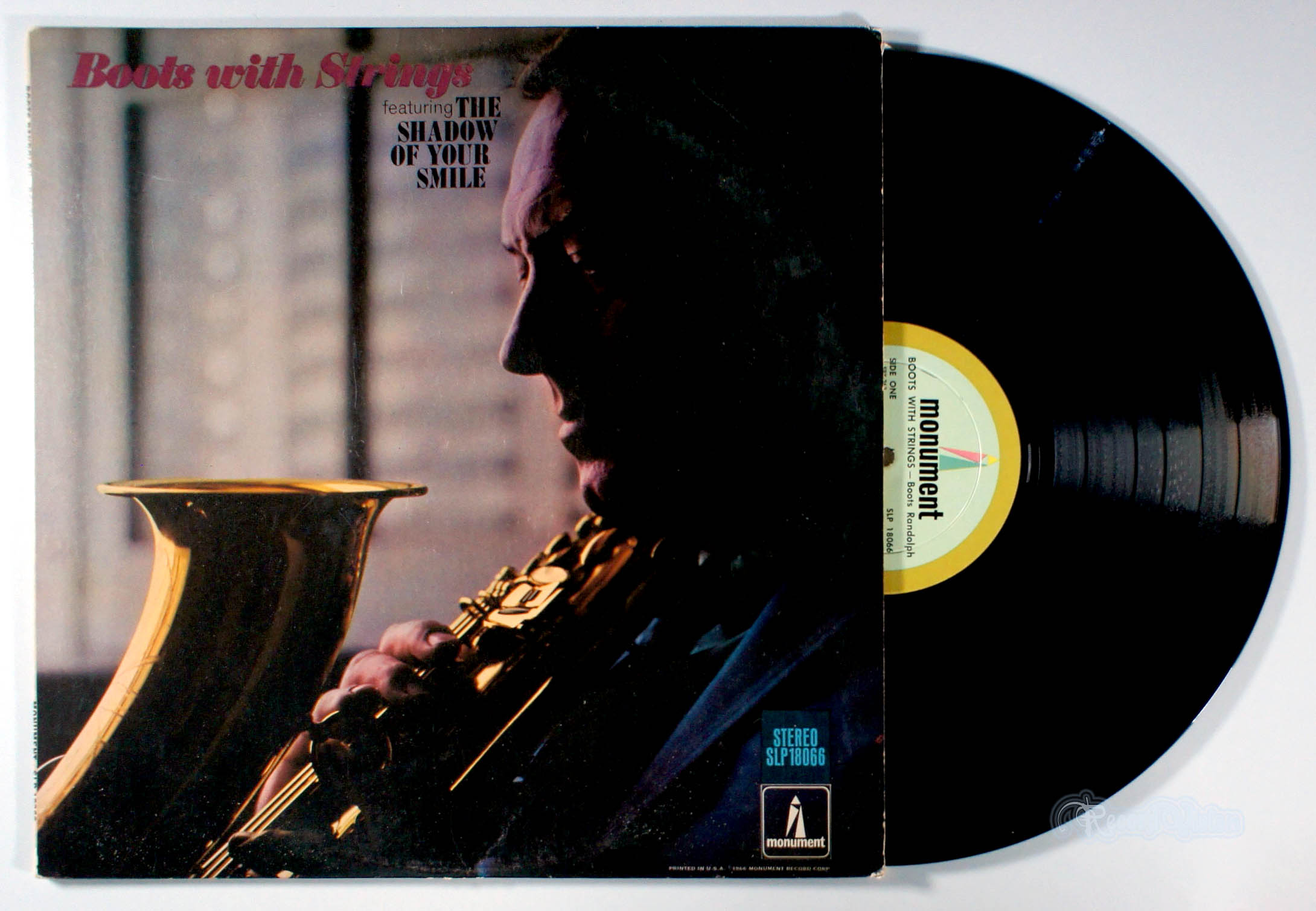 Boots Randolph - Boots With Strings (front cover) Vinyl