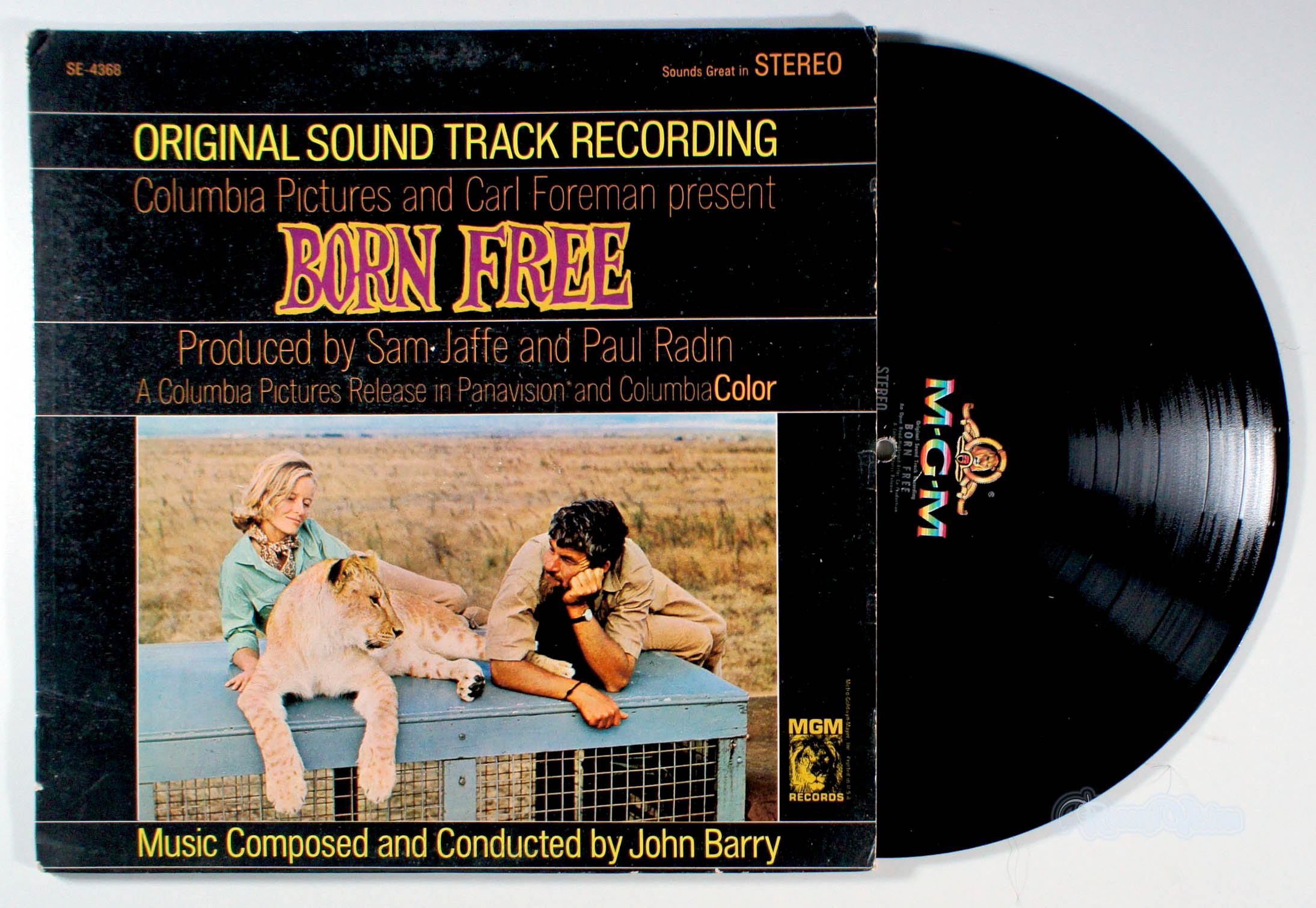 Born Free (front cover) Vinyl