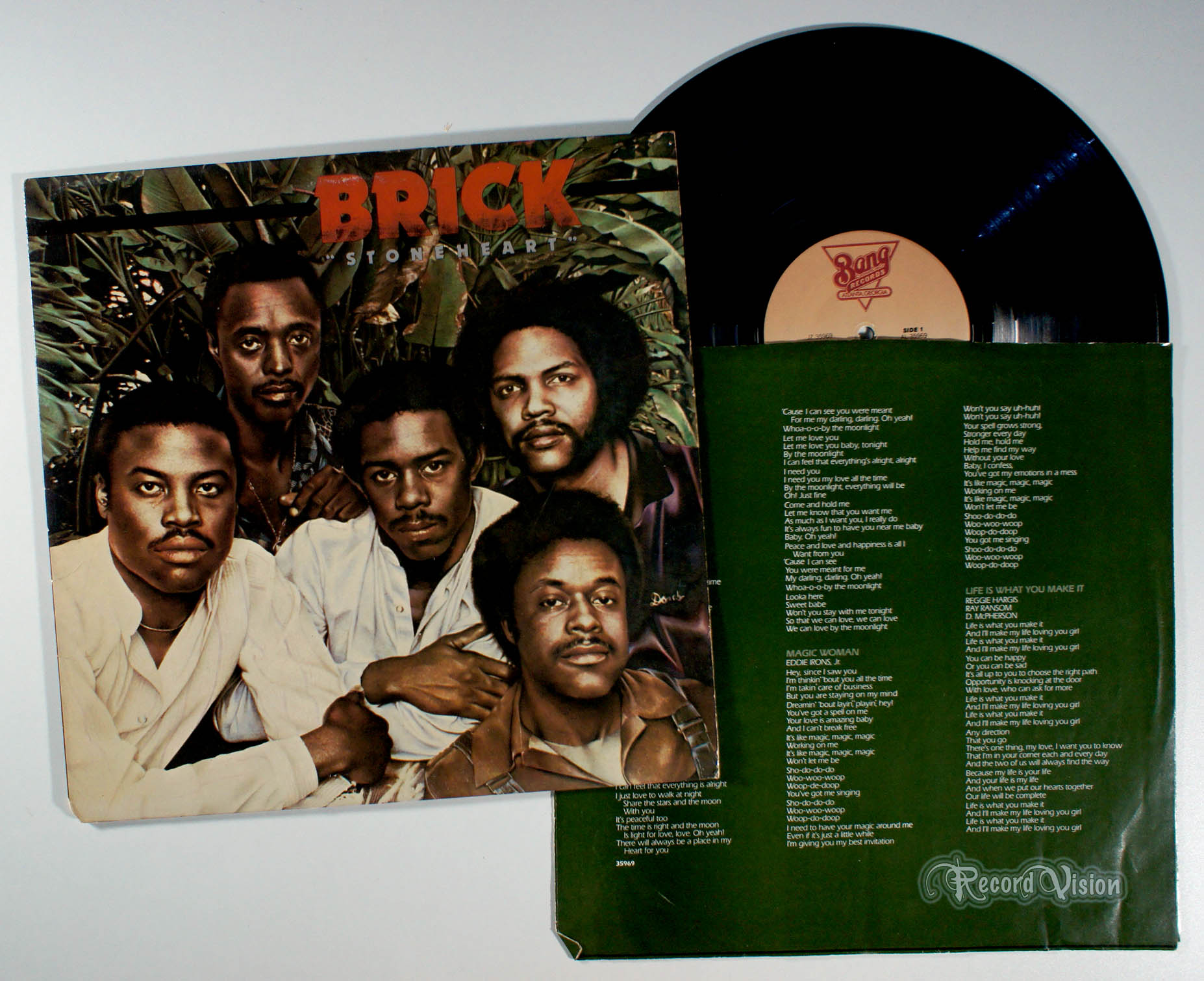 Brick - Stoneheart (front cover) Vinyl