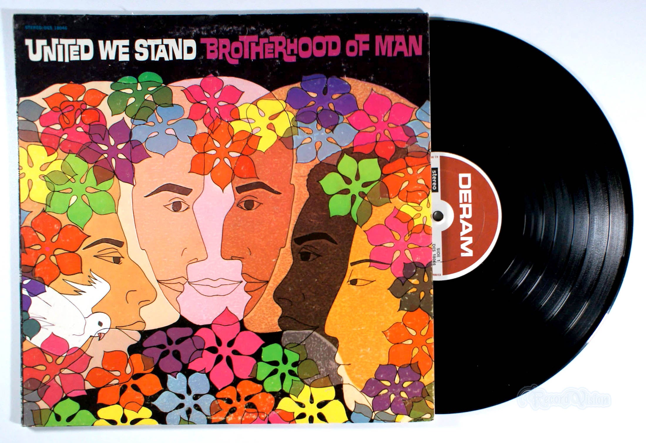 Brotherhood of Man - United We Stand (front cover) Vinyl