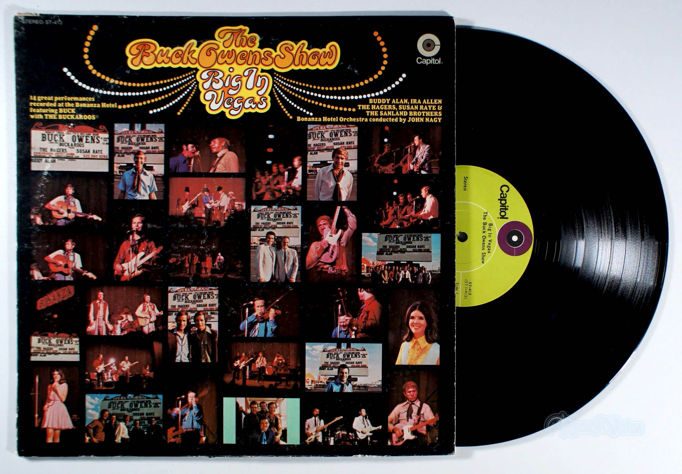 Buck Owens - Big in Vegas (front cover) Vinyl
