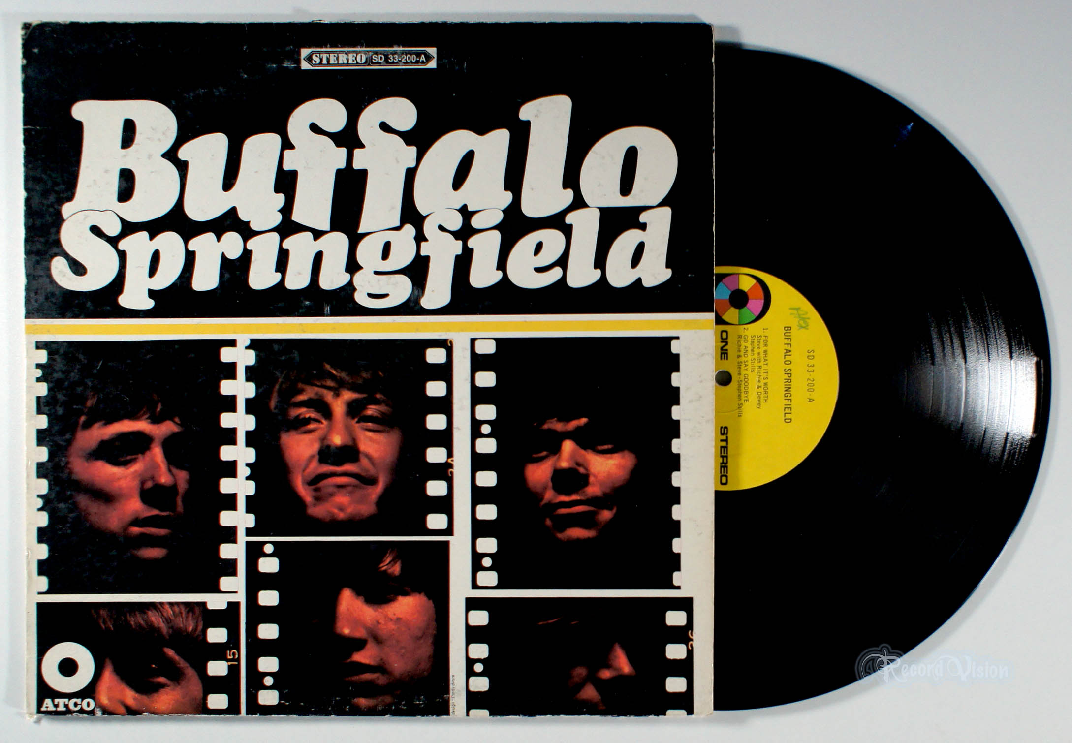 Buffalo Springfield - Buffalo Springfield (front cover) Vinyl