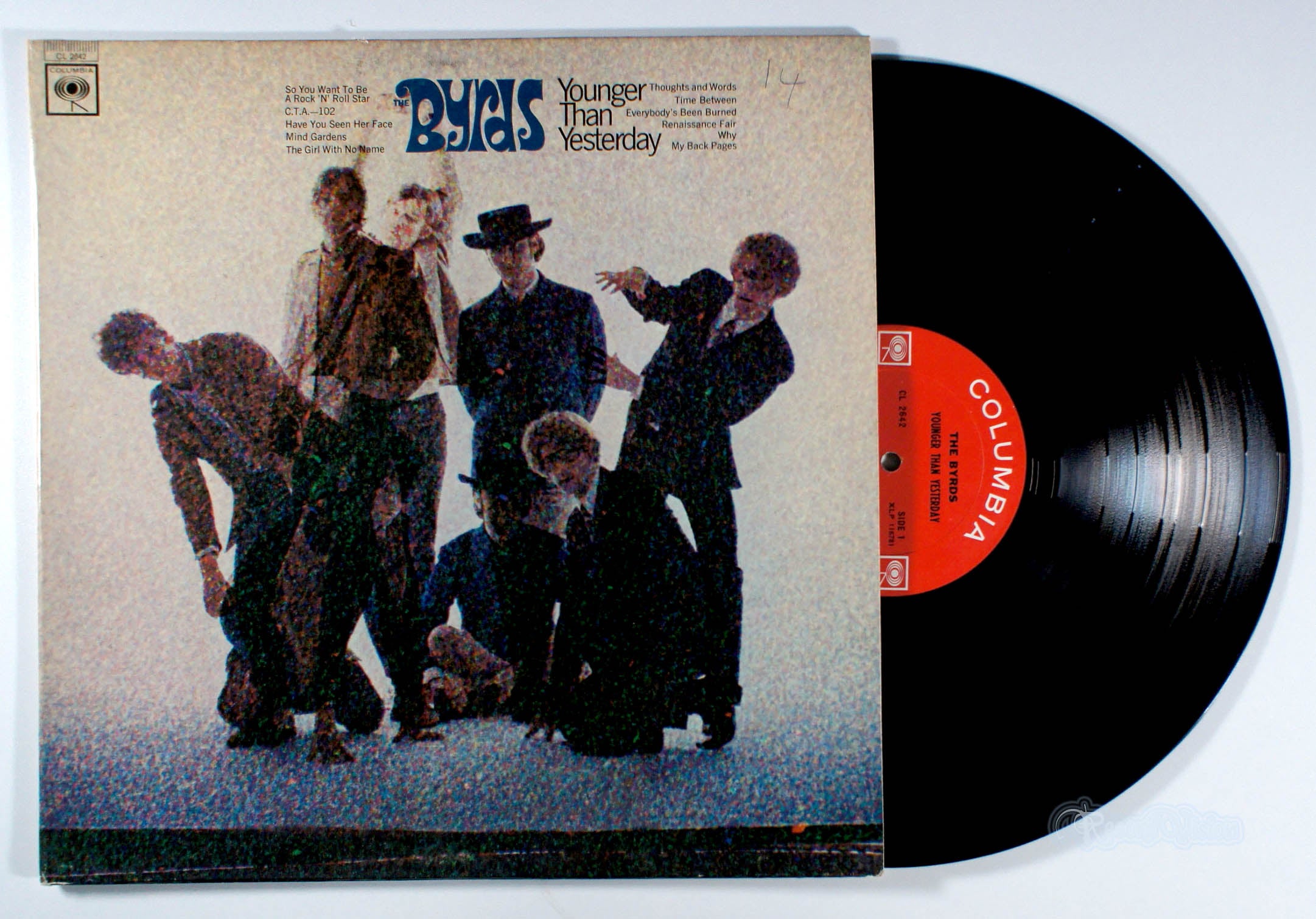 Byrds - Younger Than Yesterday (front cover) Vinyl