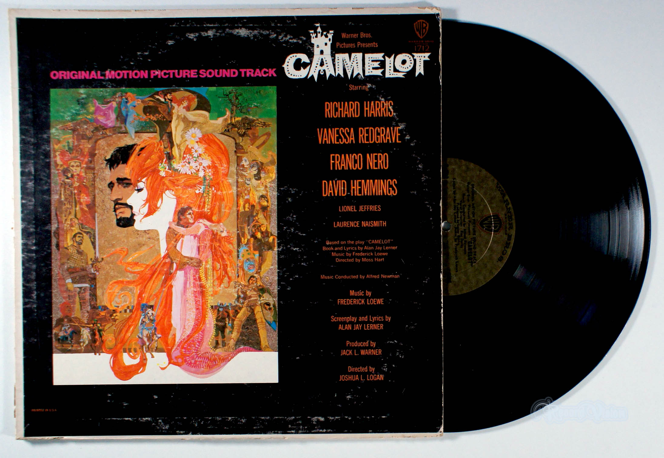 Camelot (Motion Picture Soundtrack) (front cover) Vinyl