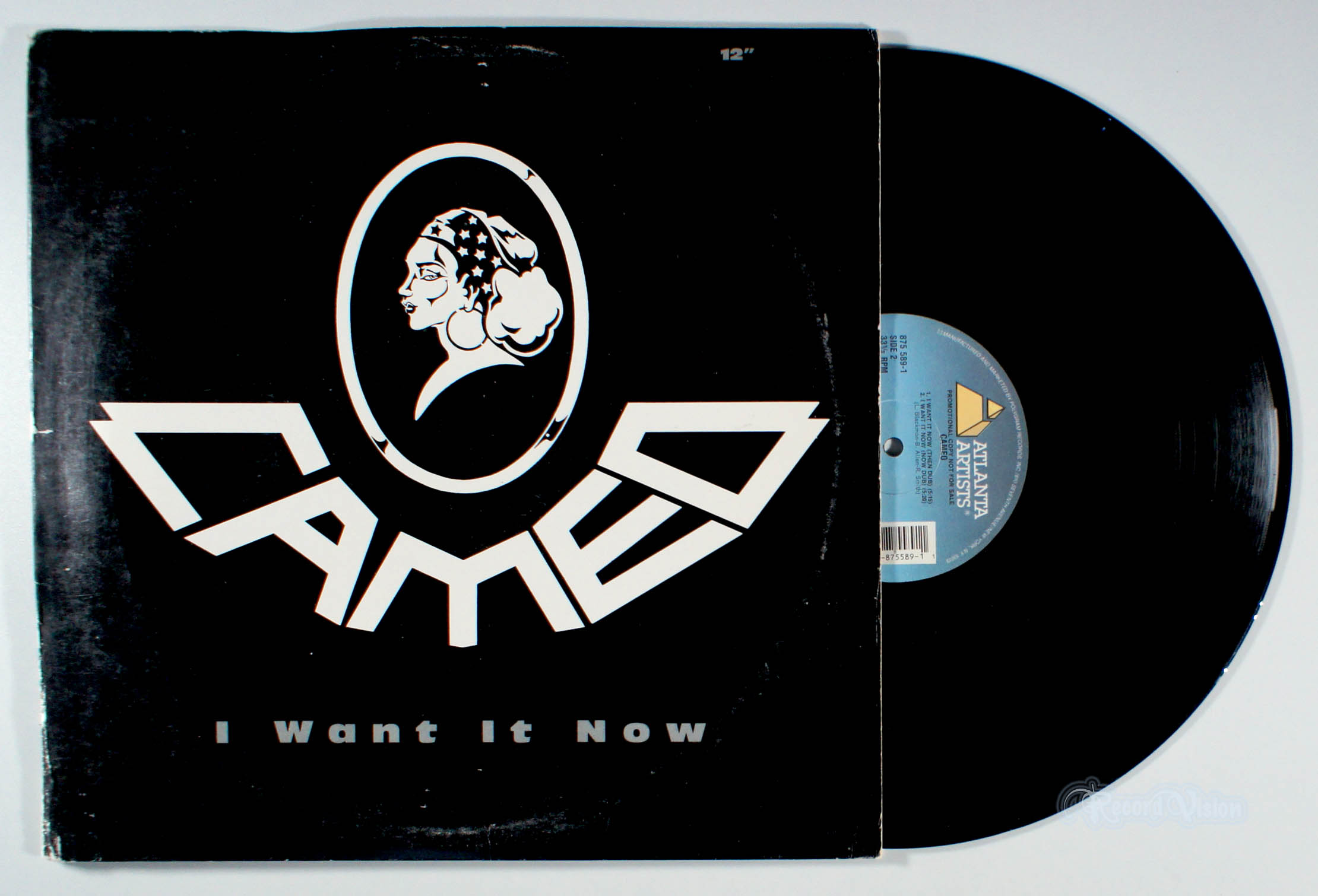 Cameo - I Want It Now (12" Single) (front cover) Vinyl