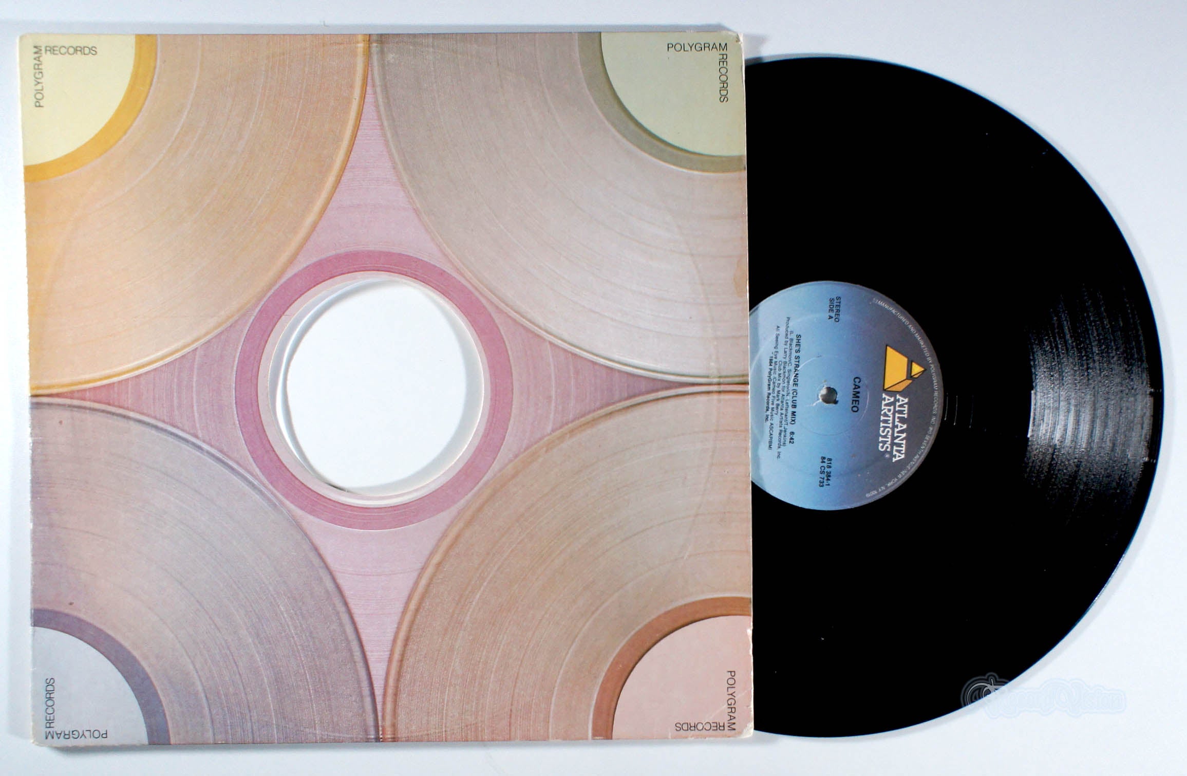 Cameo - She's Strange (12" Single) (front cover) Vinyl
