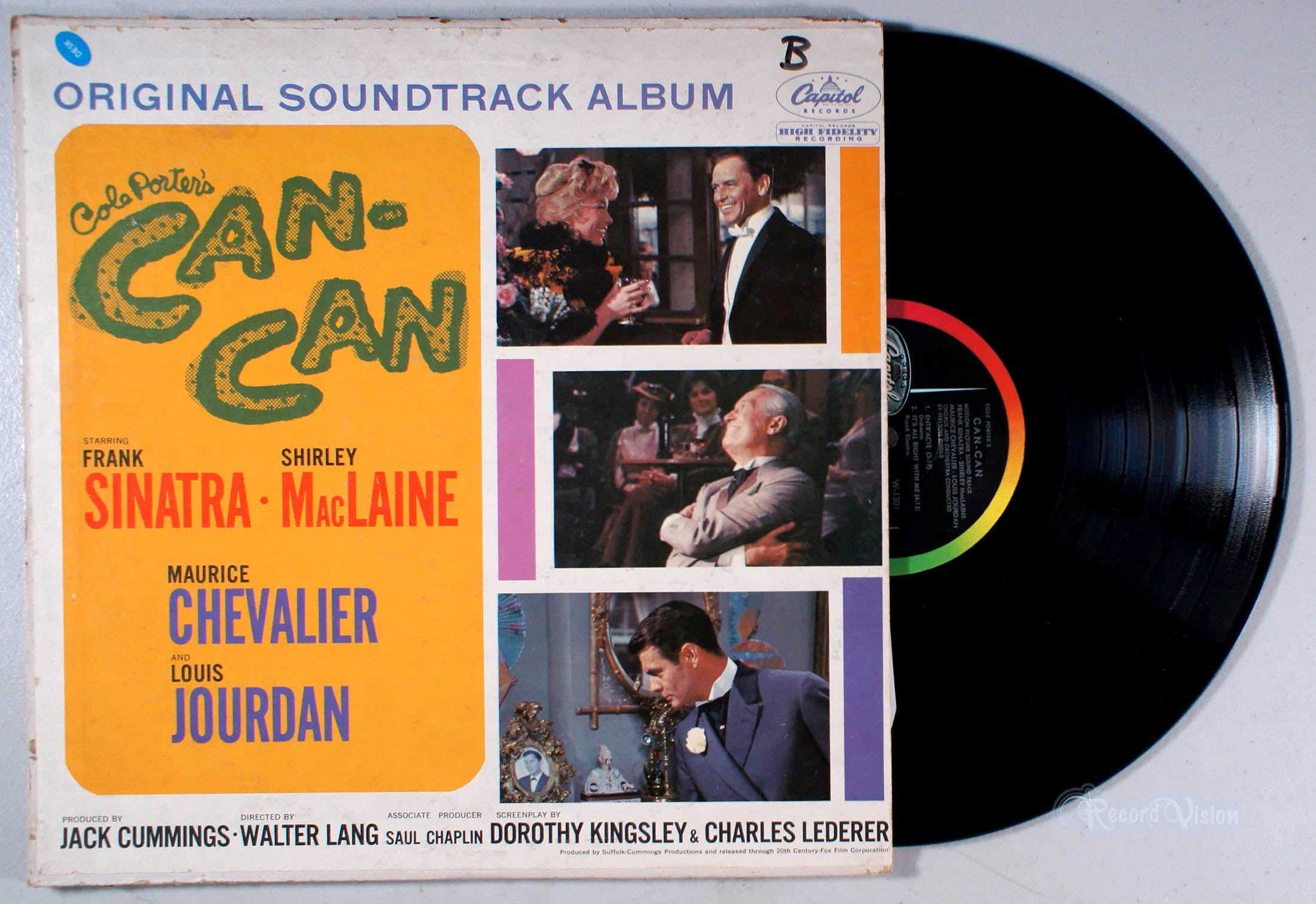 Can-Can (Frank Sinatra) (front cover) Vinyl