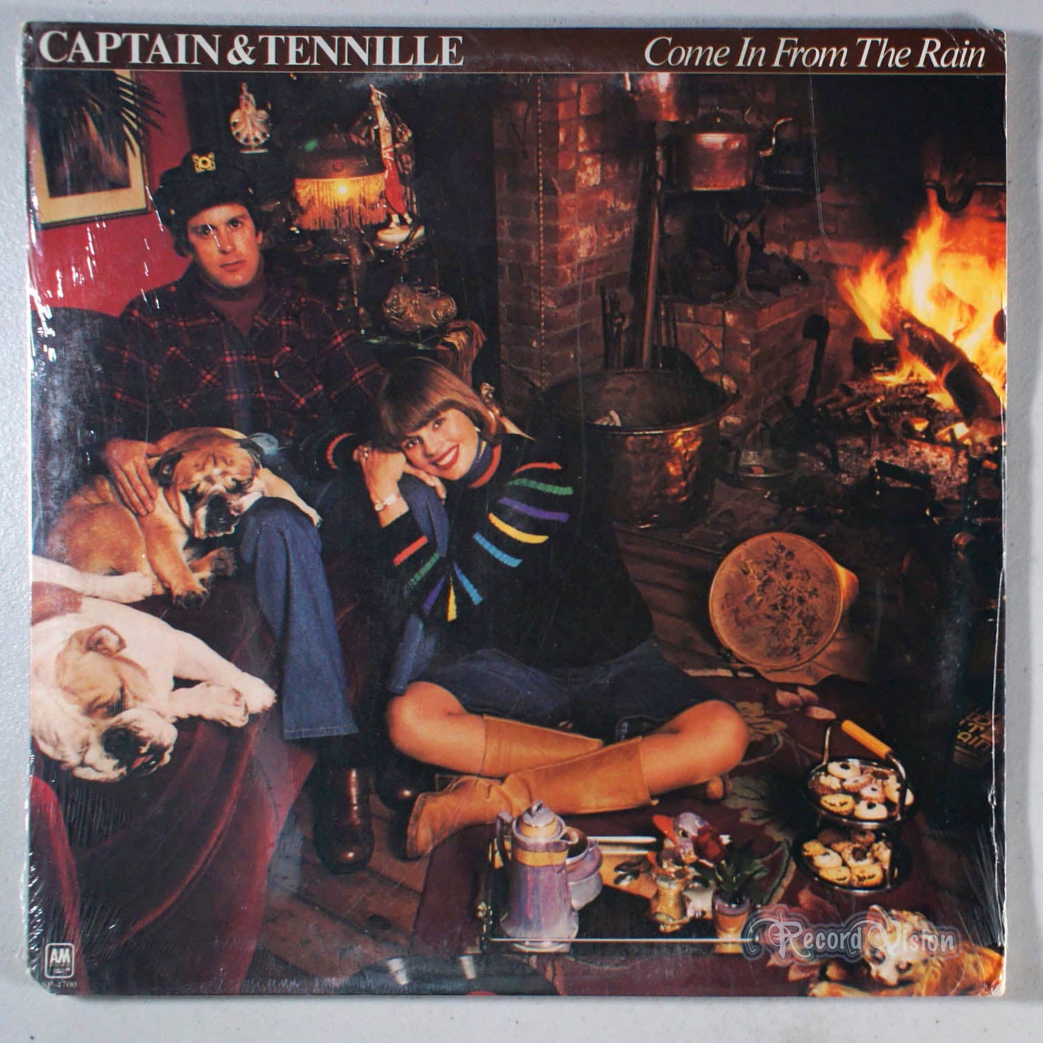 Captain and Tennille - Come in From the Rain (front cover) Vinyl