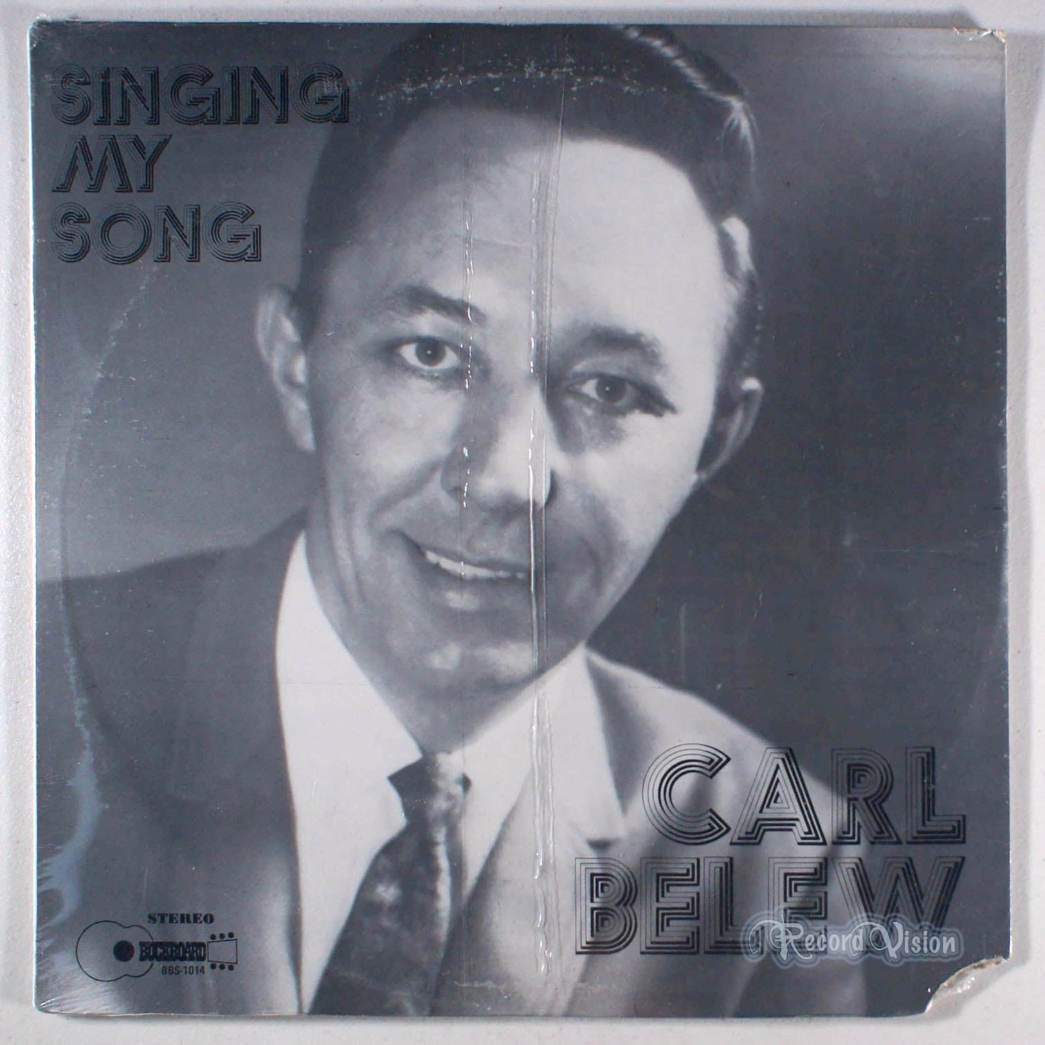 Carl Belew - Singing My Song (front cover) Vinyl