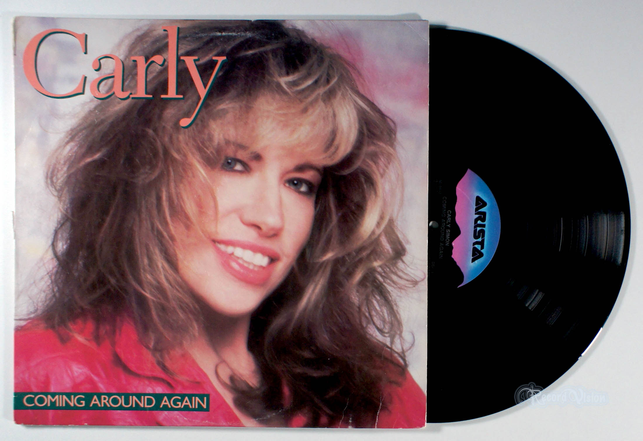 Carly Simon - Coming Around Again (front cover) Vinyl
