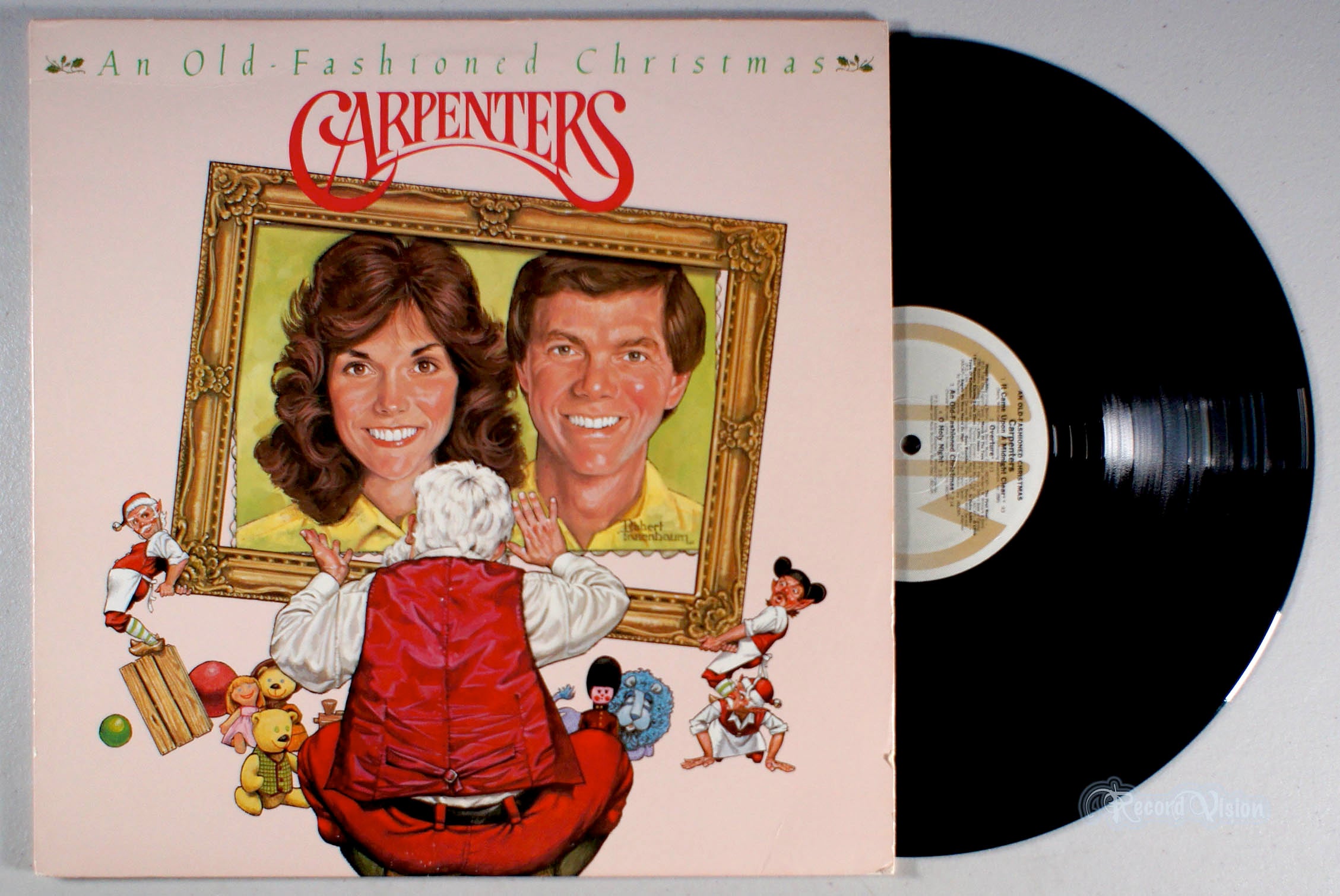Carpenters - An Old-Fashioned Christmas (front cover) Vinyl