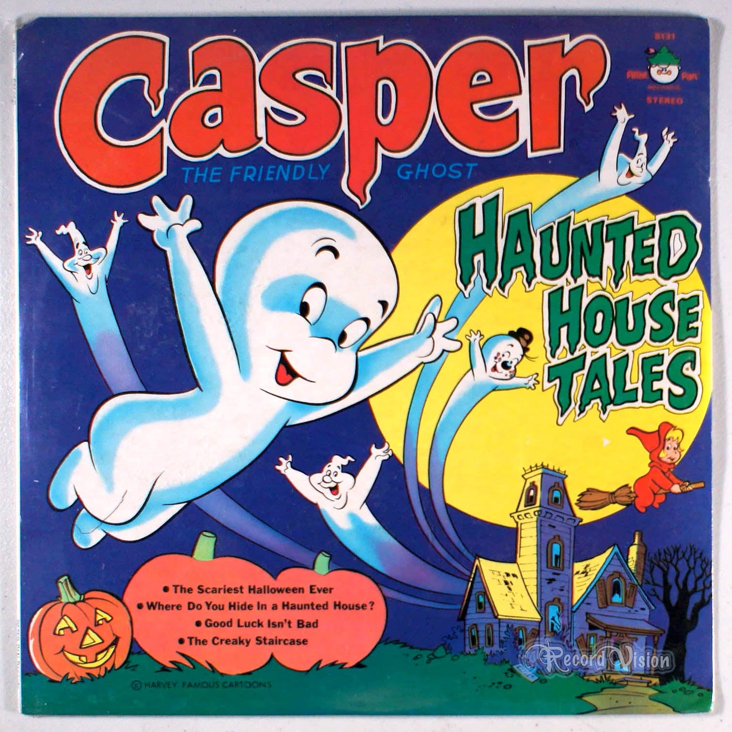 Casper - Haunted House Tales (front cover) Vinyl