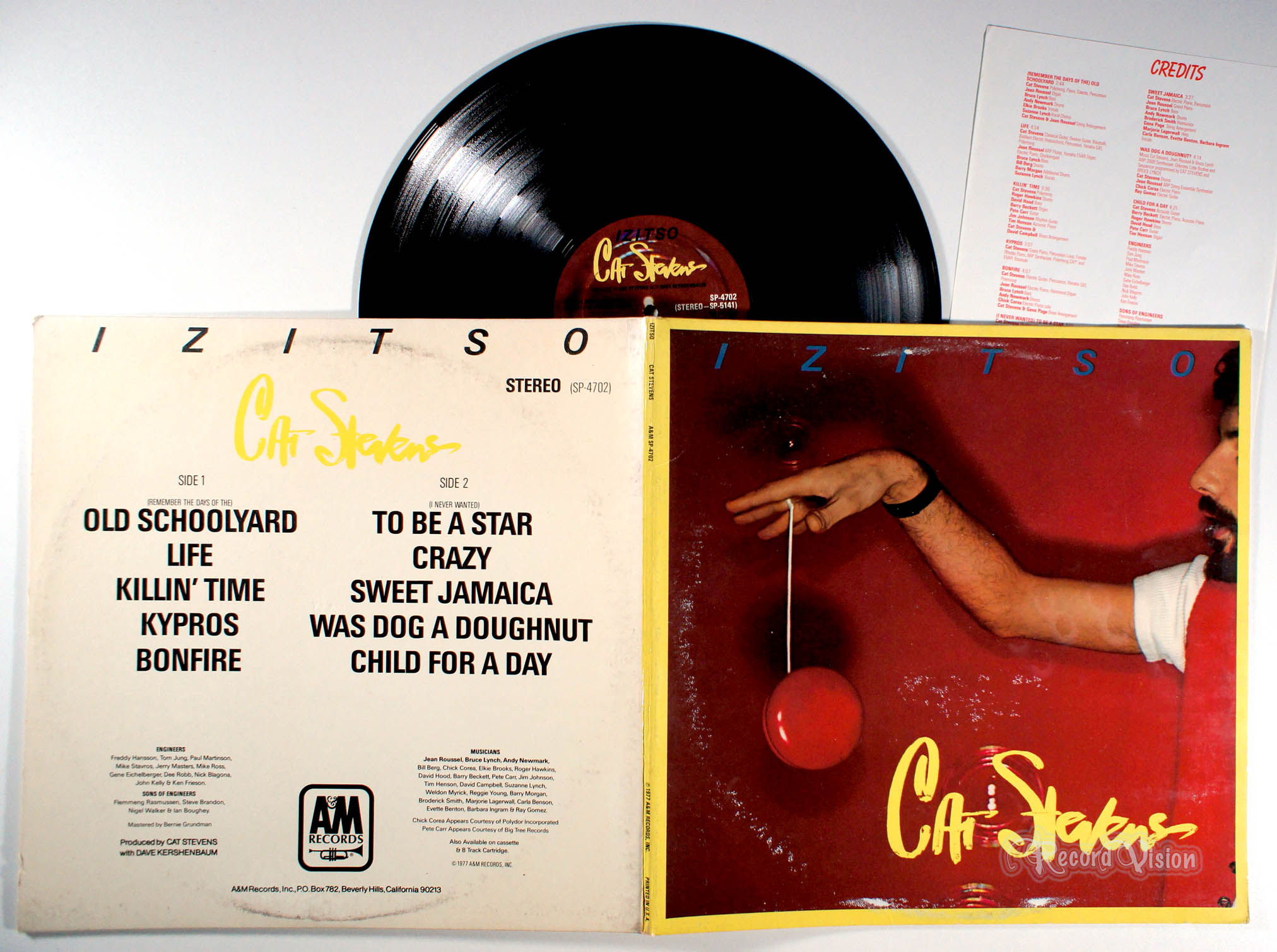 Cat Stevens - Izitso (front cover) Vinyl