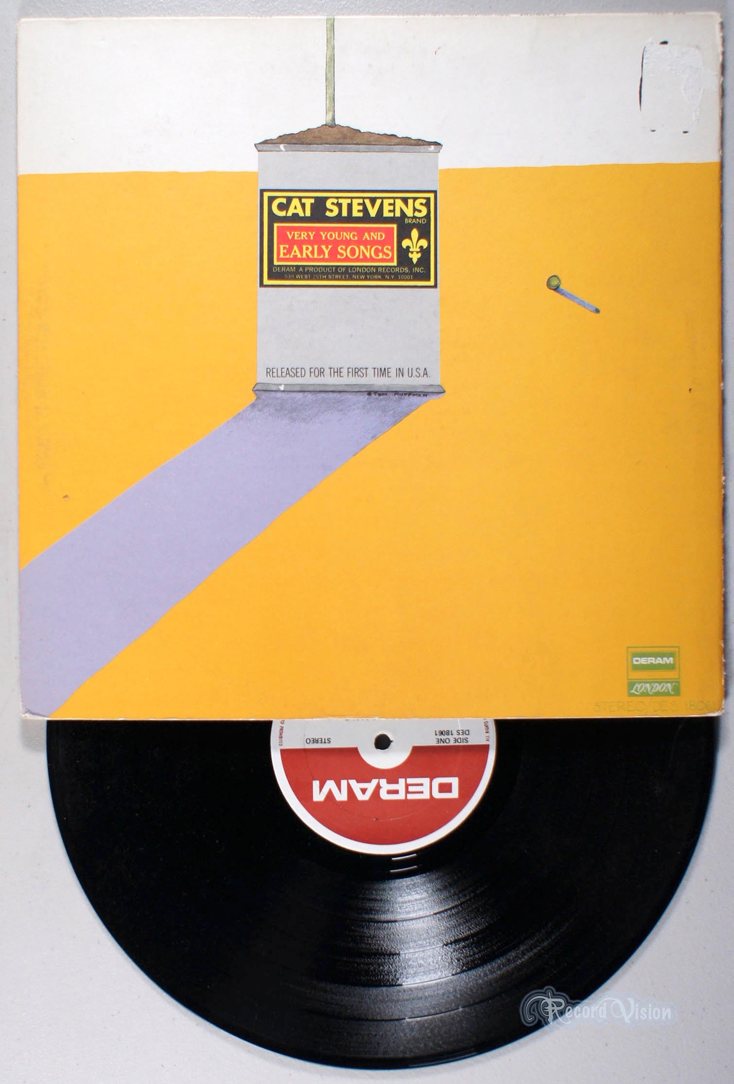 Cat Stevens - Very Young and Early Songs (front cover) Vinyl