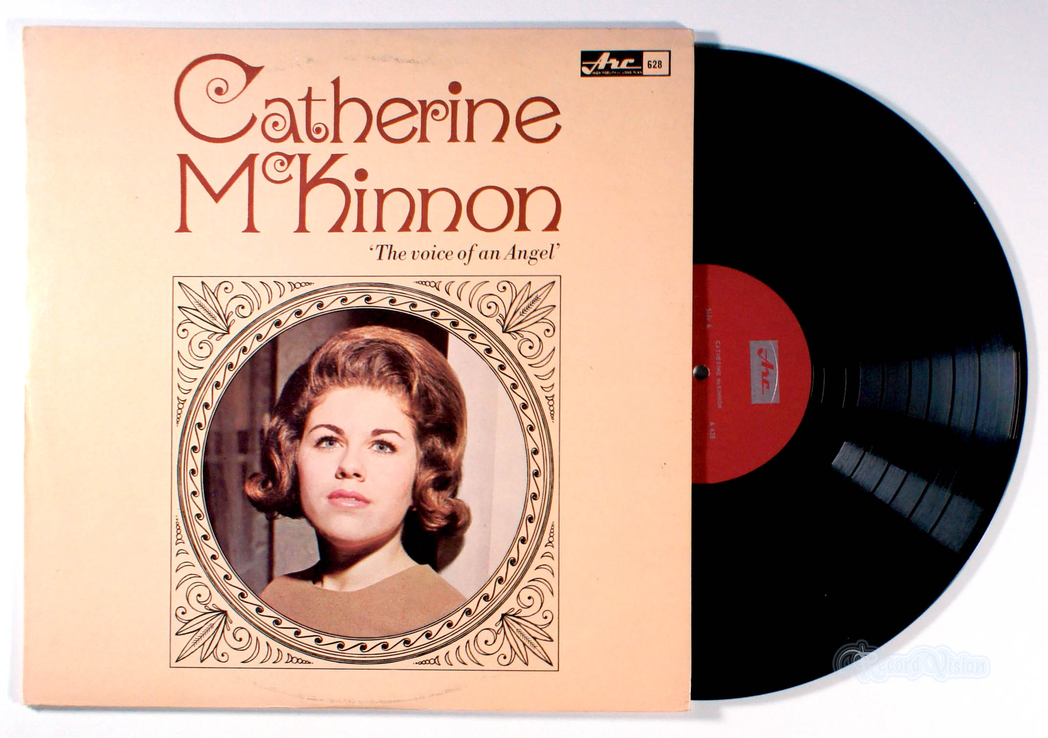 Catherine Mckinnon - The Voice of an Angel (front cover) Vinyl