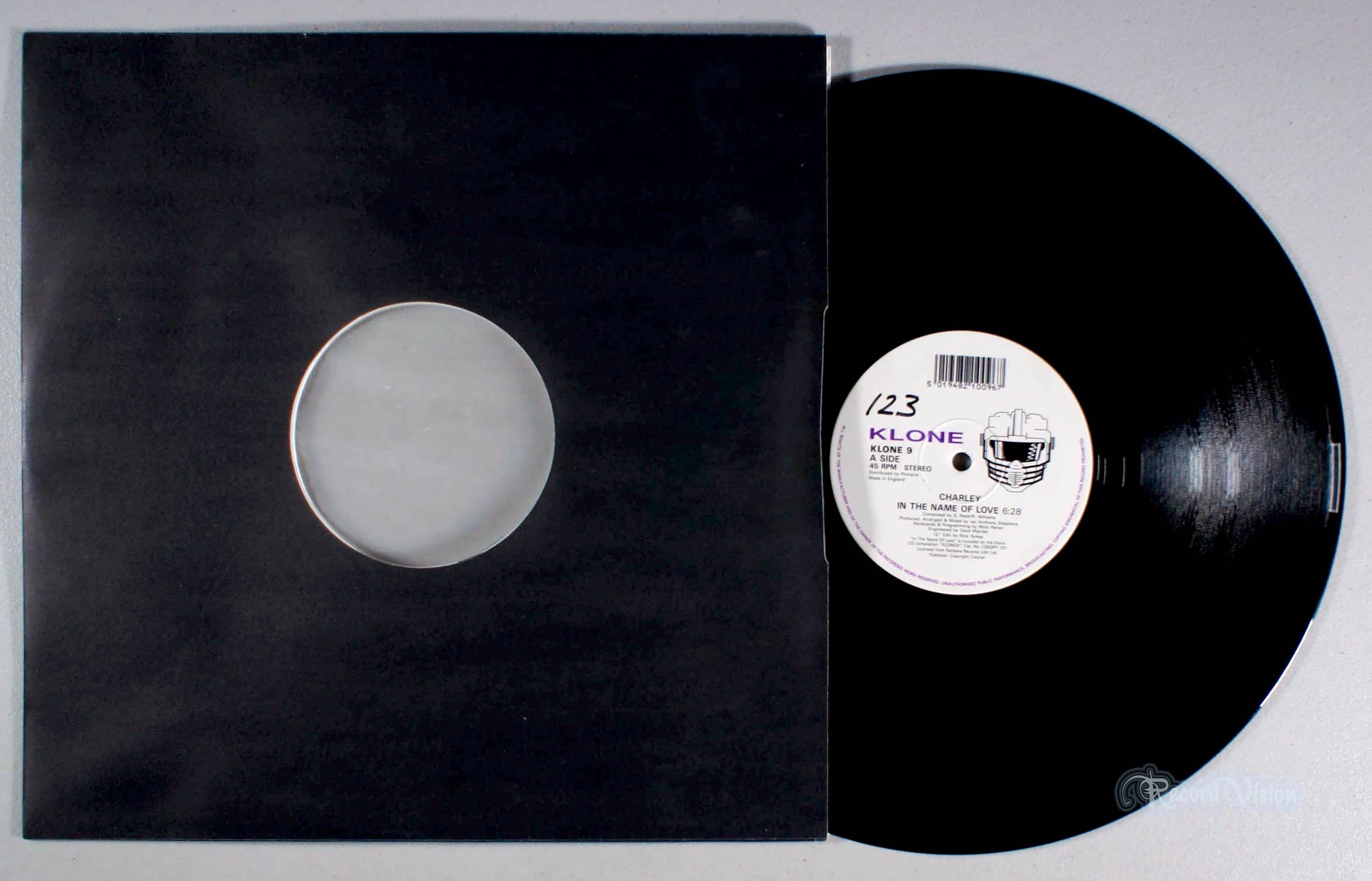 Charley - In the Name of Love (front cover) Vinyl