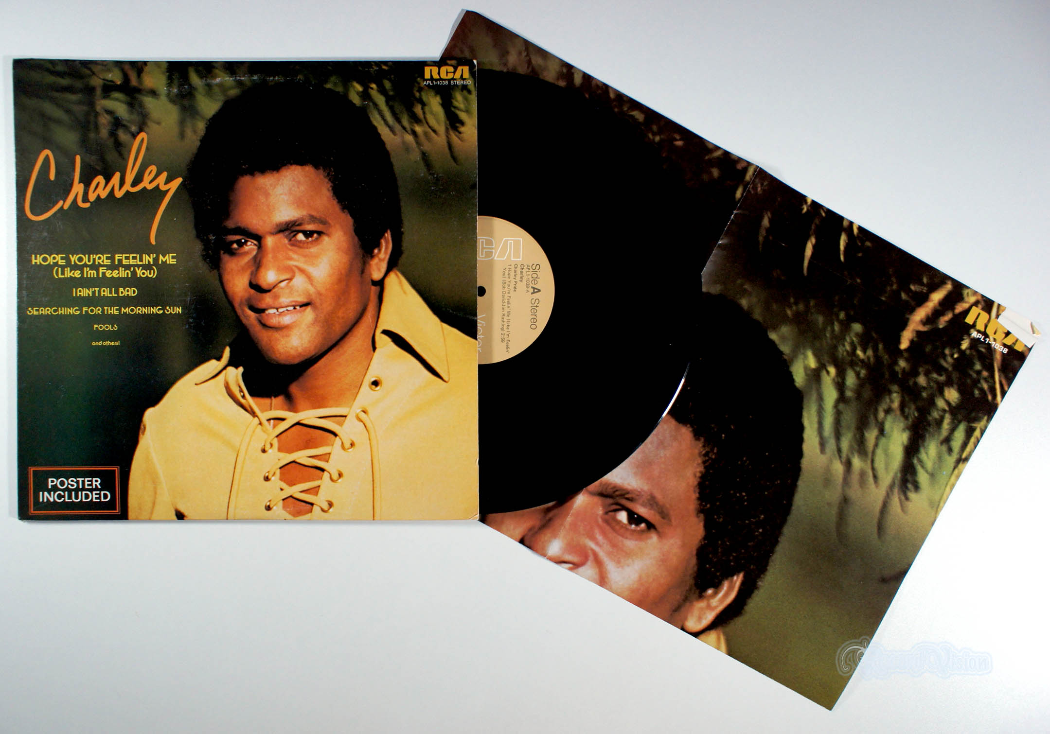 Charley Pride - Charley (front cover) Vinyl