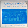 Charlie Barnet - In Disco Order, Vol. 20 (front cover) Vinyl