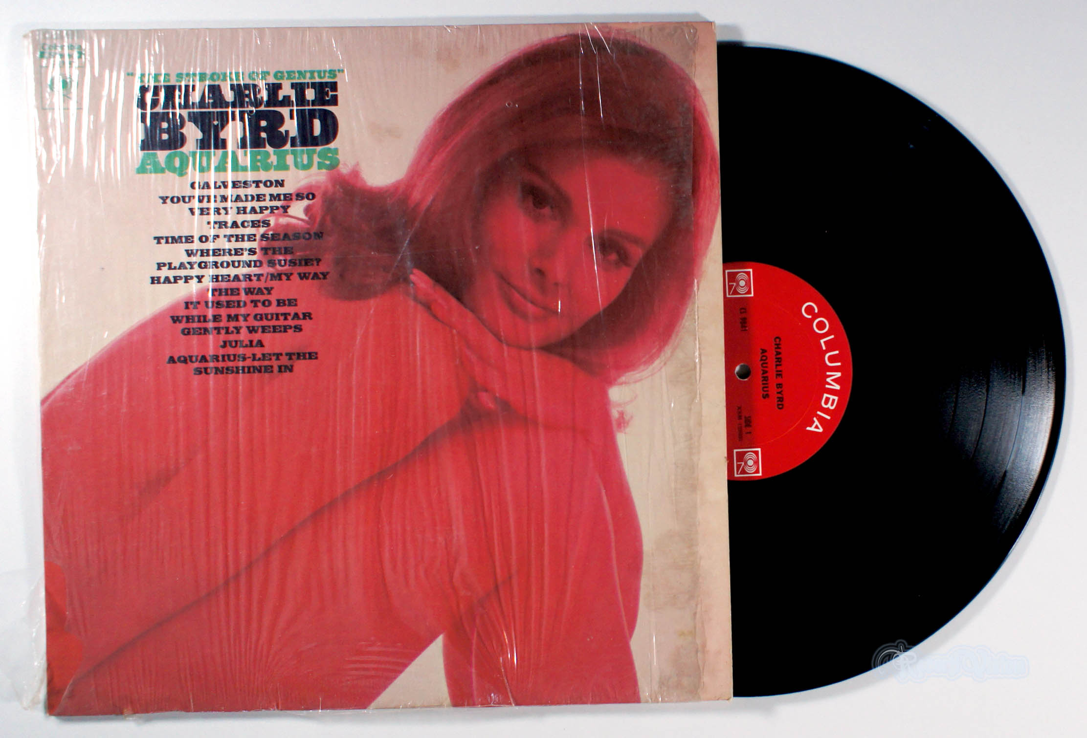 Charlie Byrd - Aquarius (front cover) Vinyl