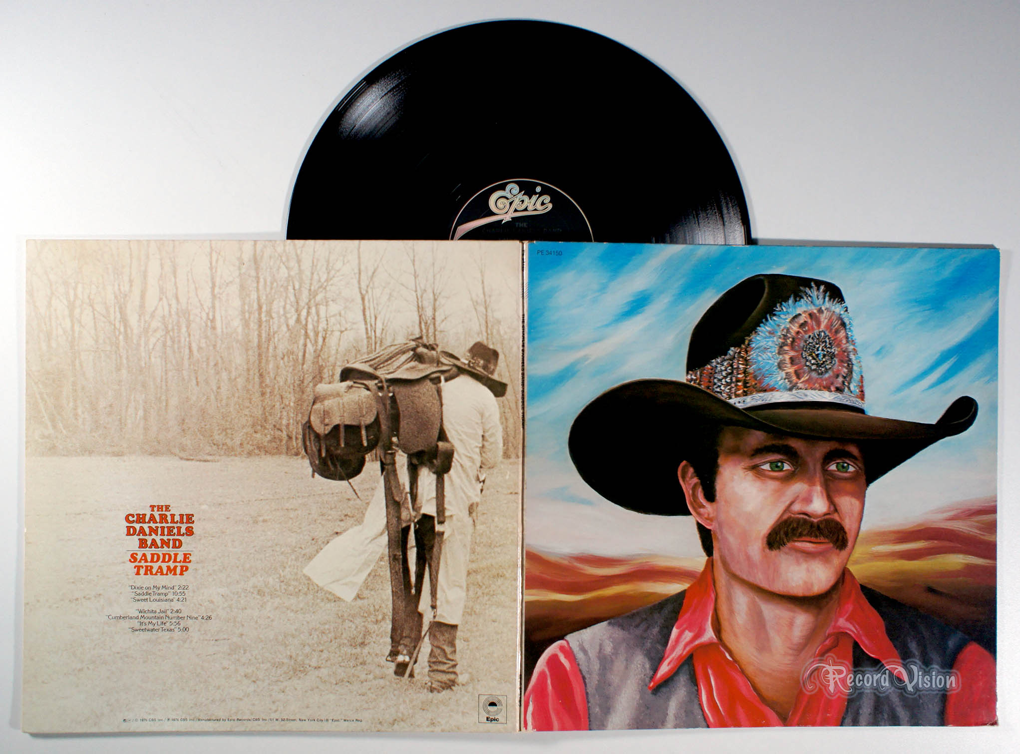 Charlie Daniels Band, The - Saddle Tramp (front cover) Vinyl