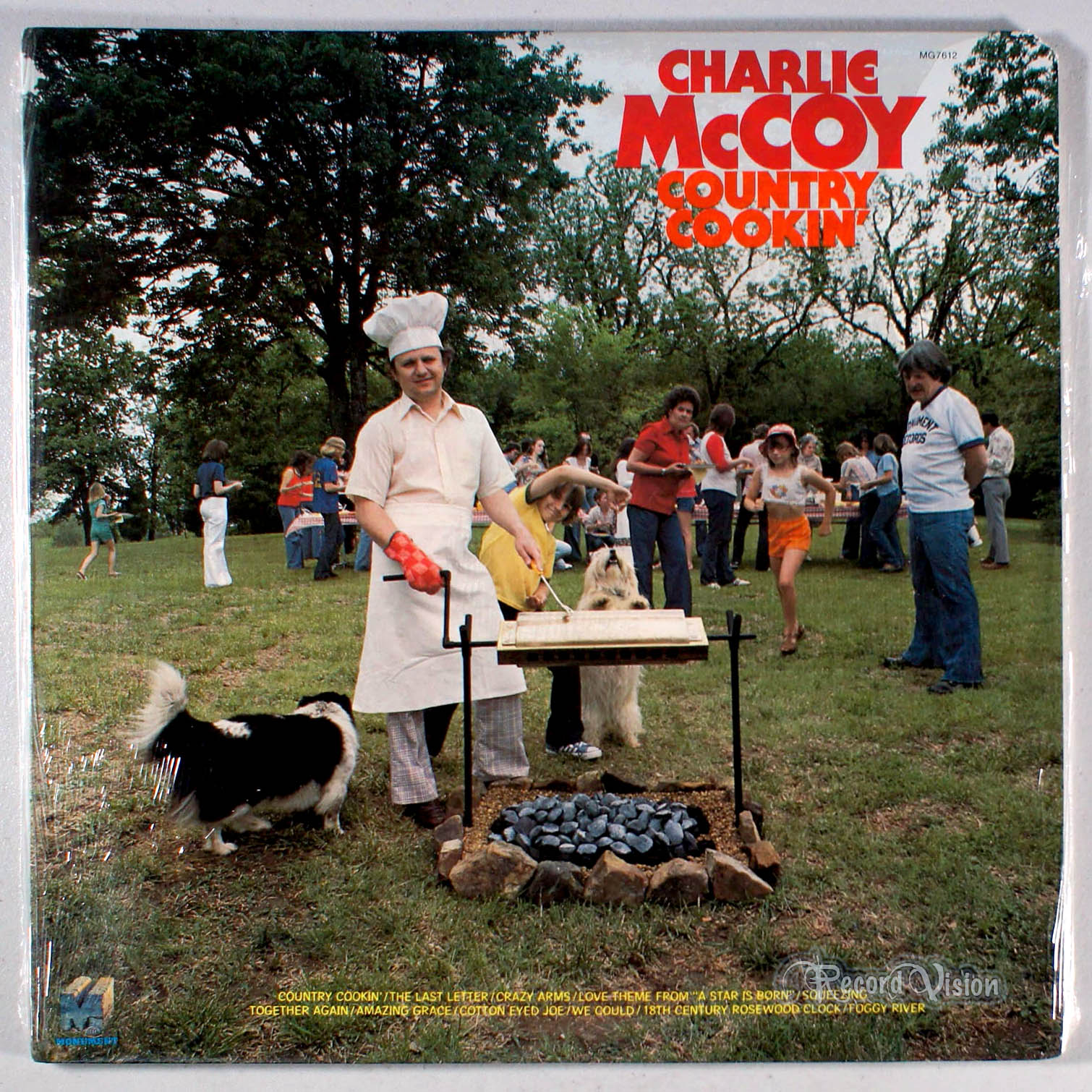 Charlie McCoy - Country Cookin' (front cover) Vinyl