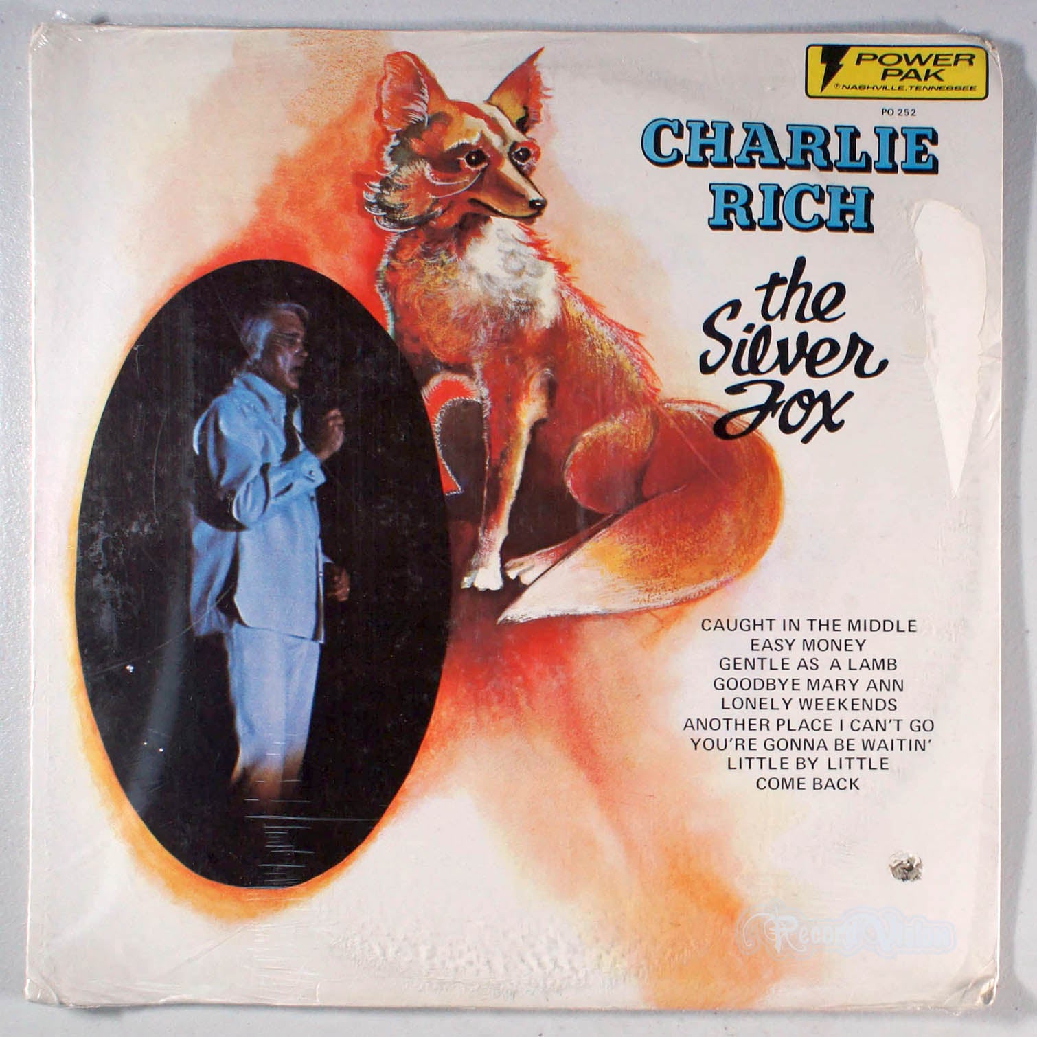 Charlie Rich - The Silver Fox (front cover) Vinyl