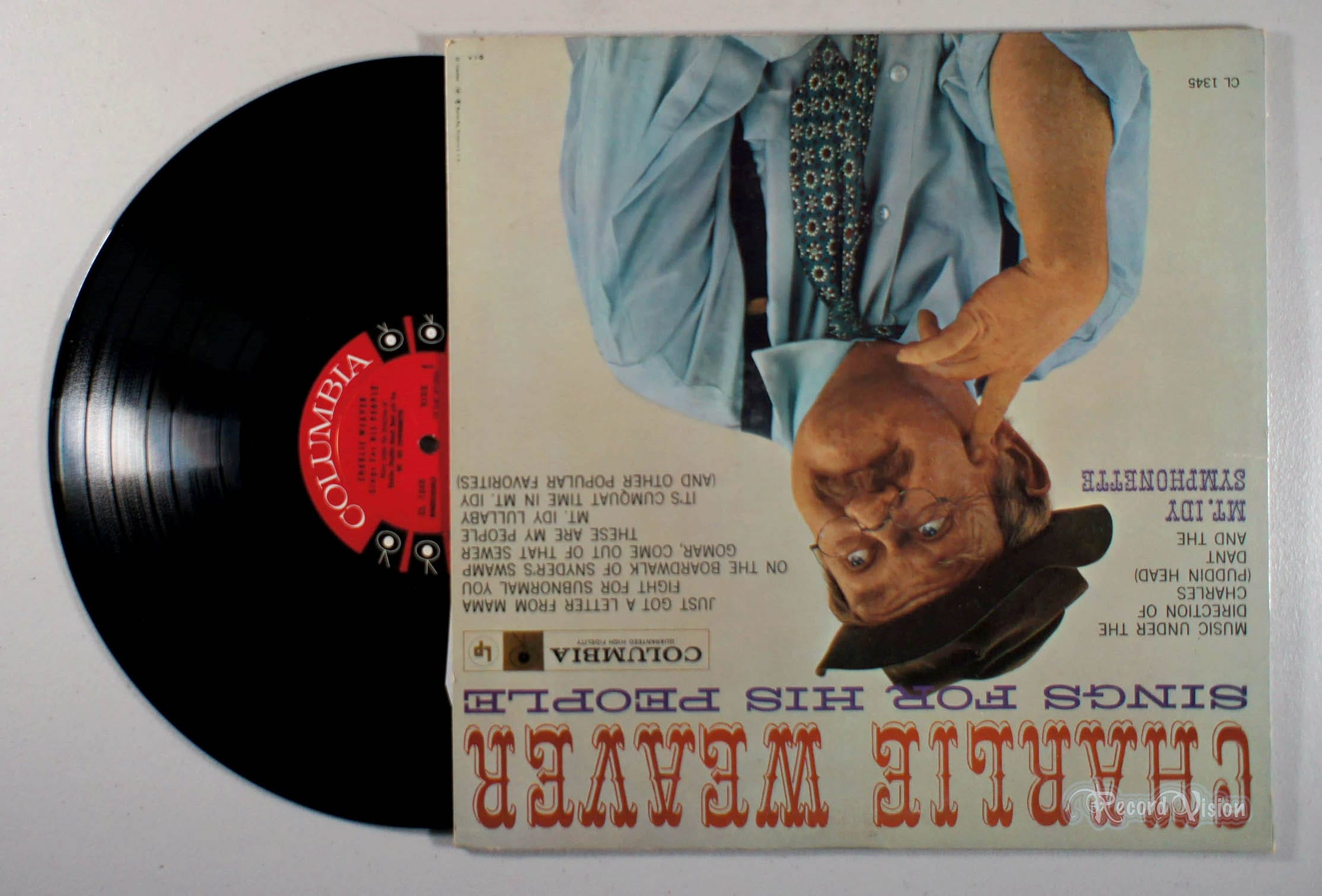 Charlie Weaver - Sings For His People (front cover) Vinyl