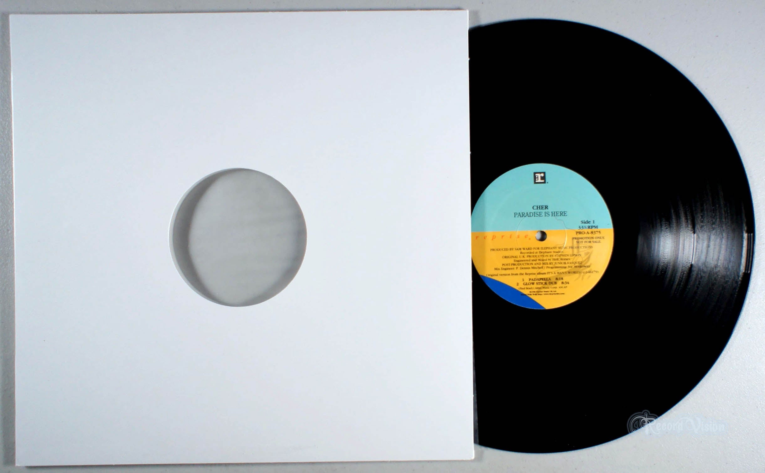 Cher - Paradise is Here (front cover) Vinyl